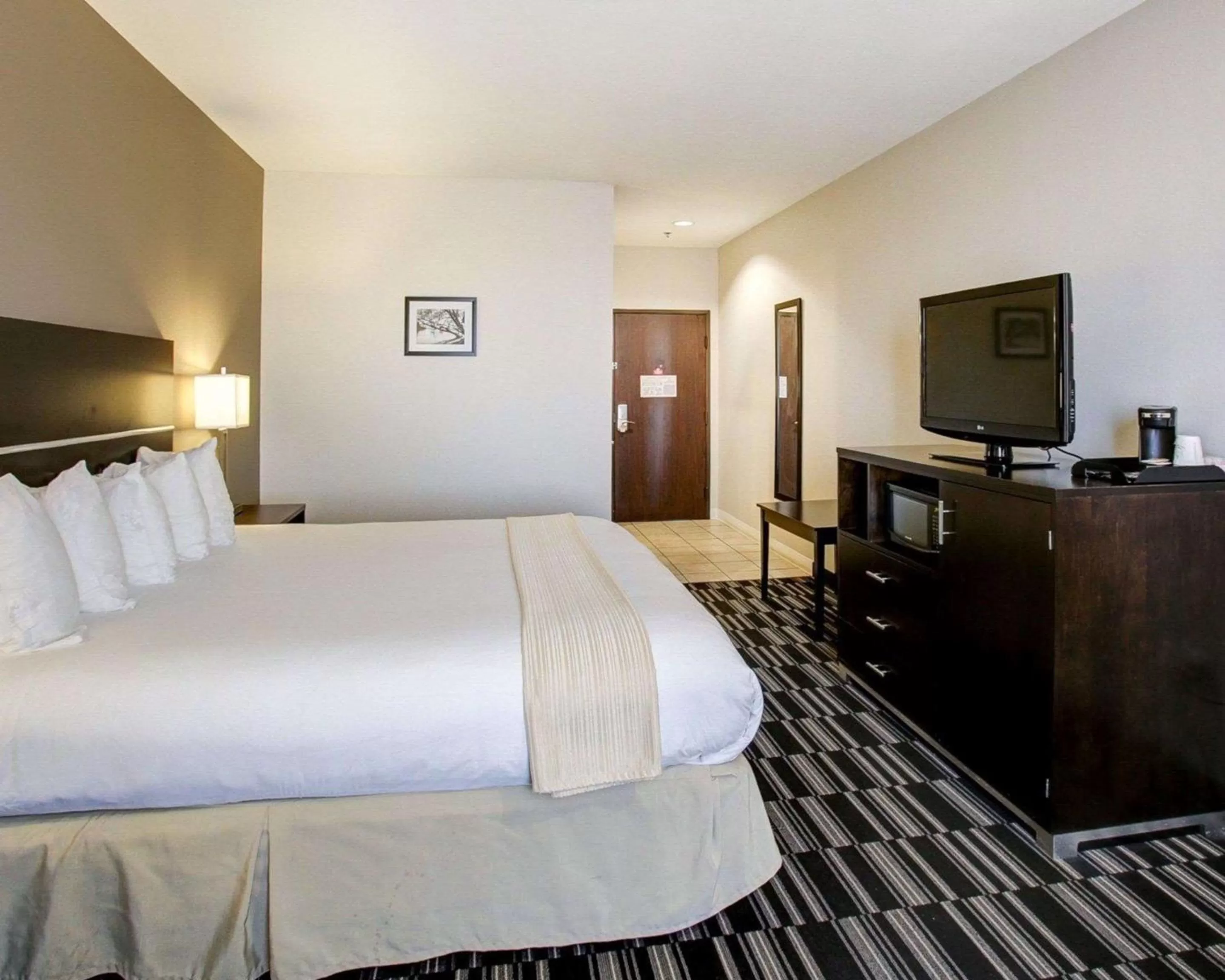 Photo of the whole room, Bed in Quality Inn & Suites Bryan-College Station