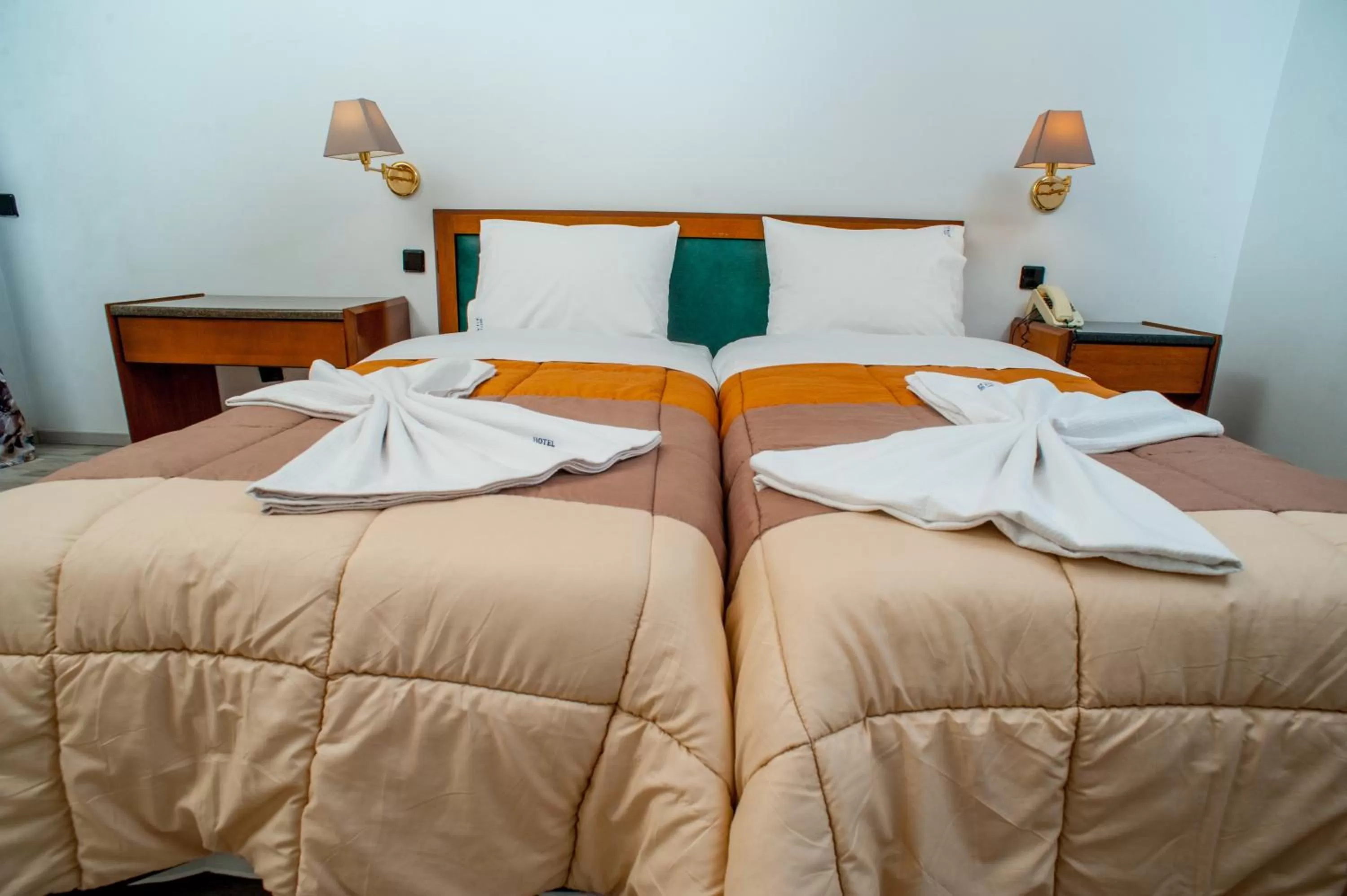 Bedroom, Bed in Hotel Aigli