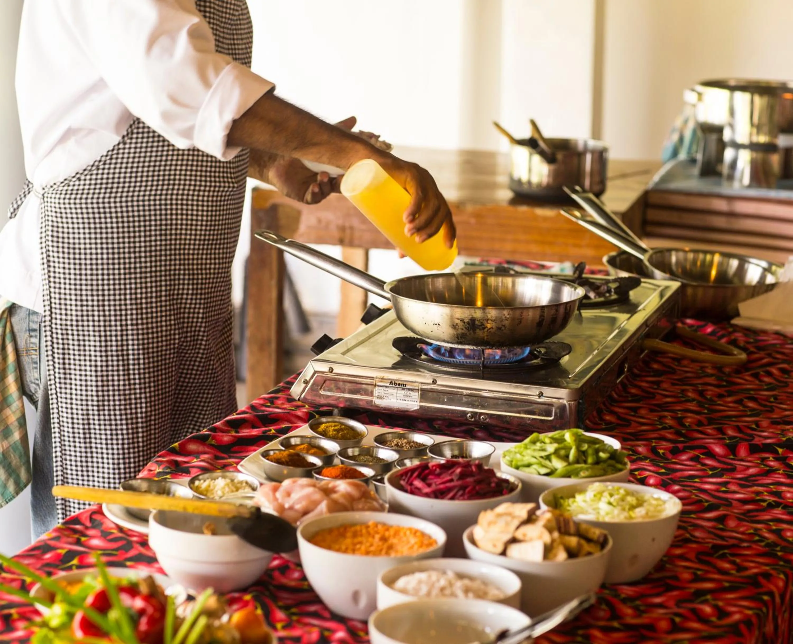 Food in Talalla Retreat