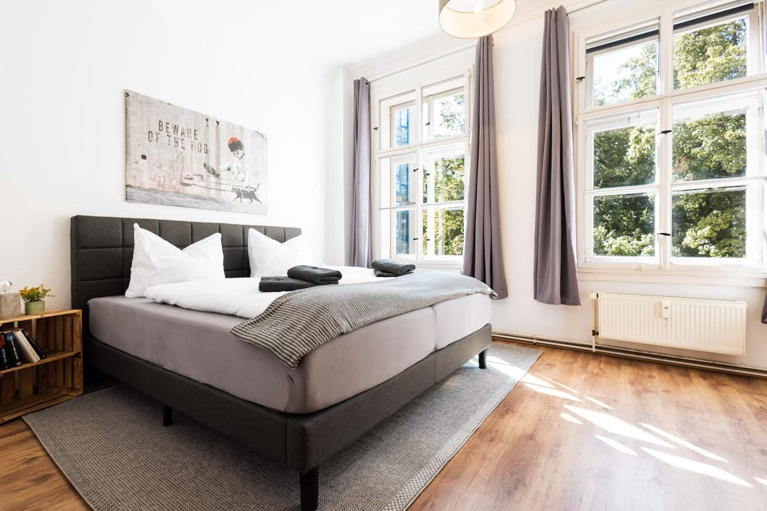 Bed in Apartments an der Oper - Innenstadt - Zentral - Küche - Wifi - Powered by Ko-Living