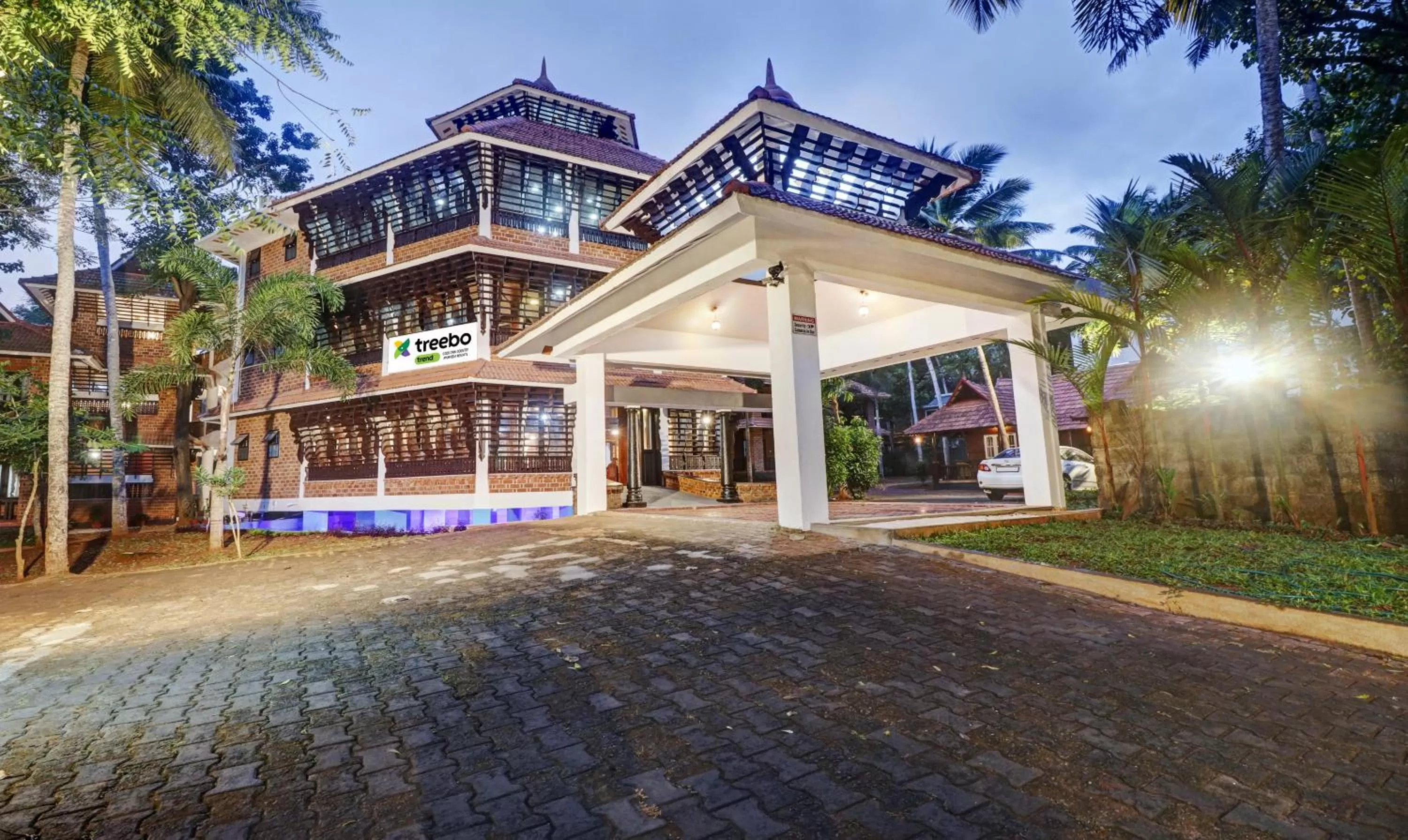 Property Building in Treebo Trend God'S Own Country Ayurveda Resorts