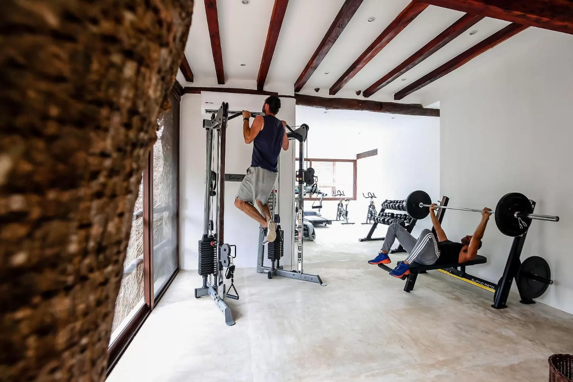 Fitness centre/facilities in The Beach Tulum Hotel