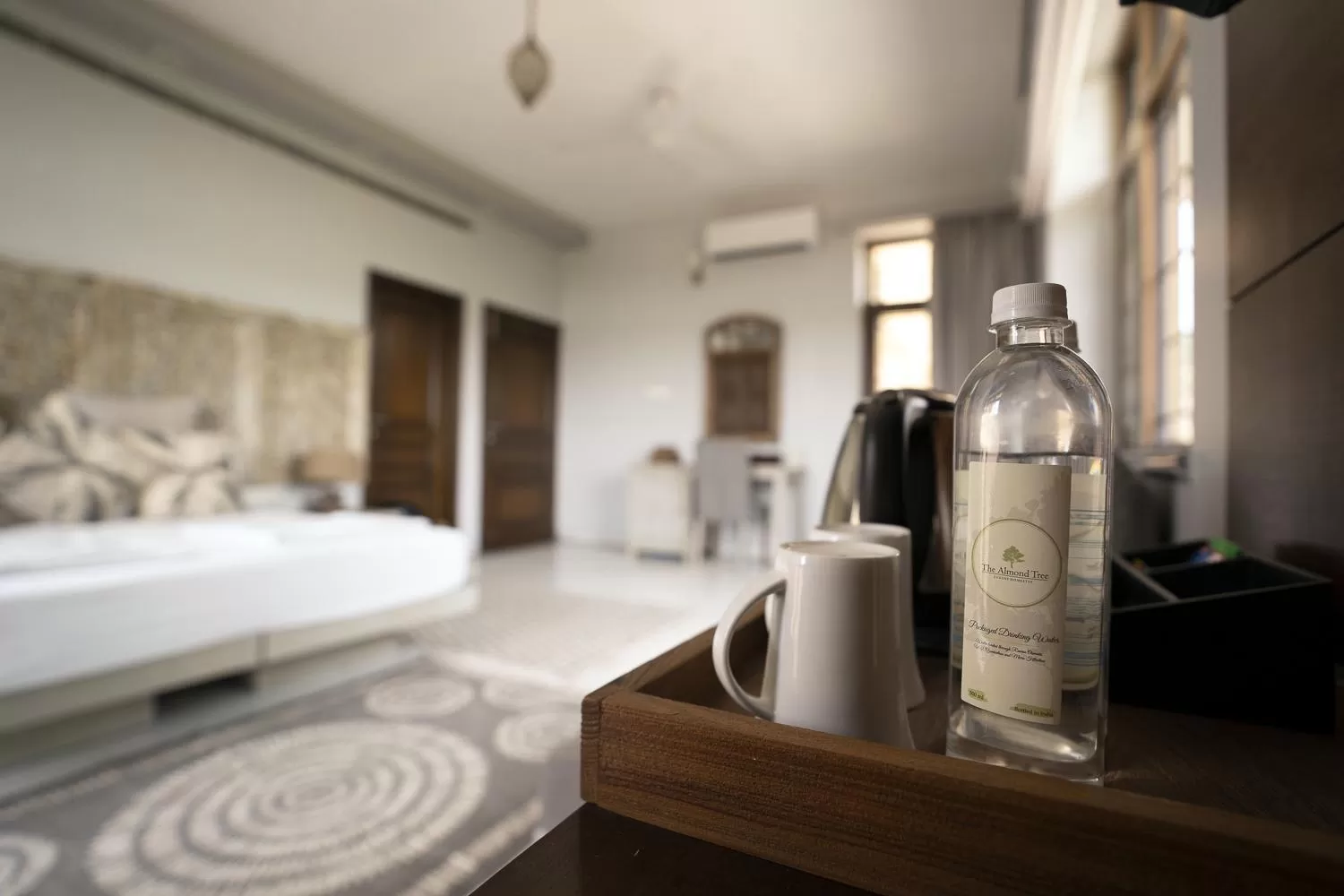 Coffee/tea facilities, Bed in The Almond Tree