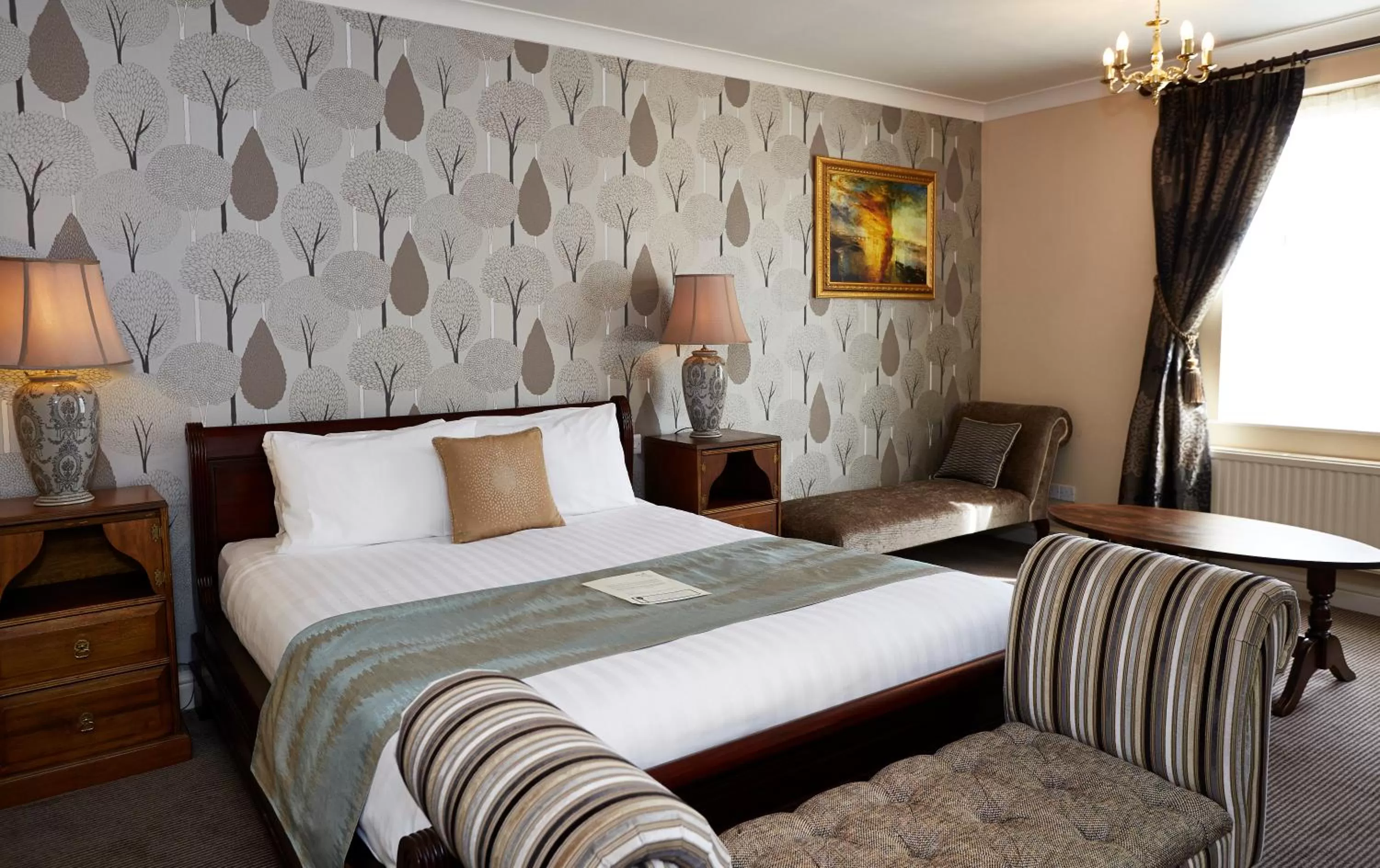 Bed in Red Lion Hotel by Greene King Inns