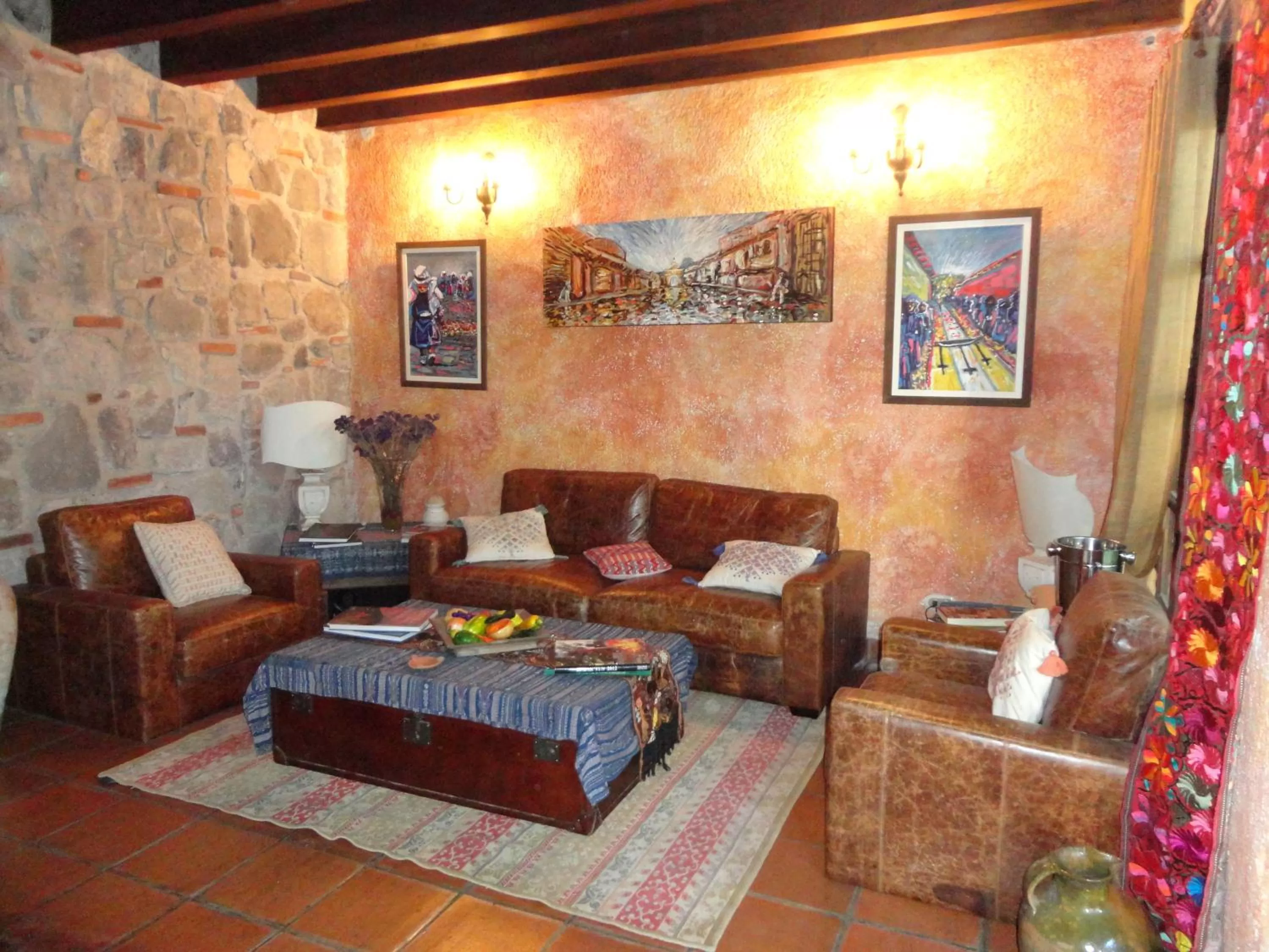 Living room in Cissus Hotel Boutique