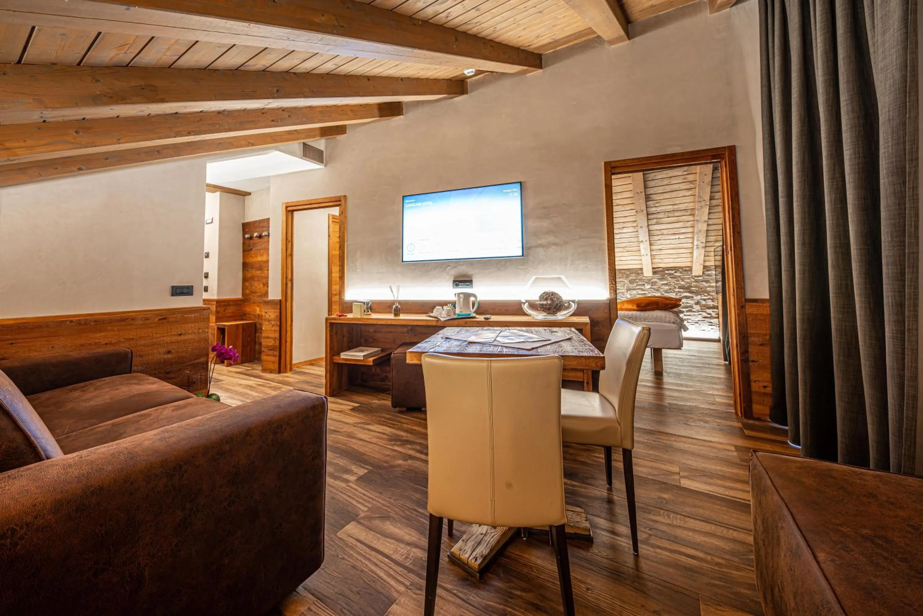 Living room in Bivio Hotel Plaza