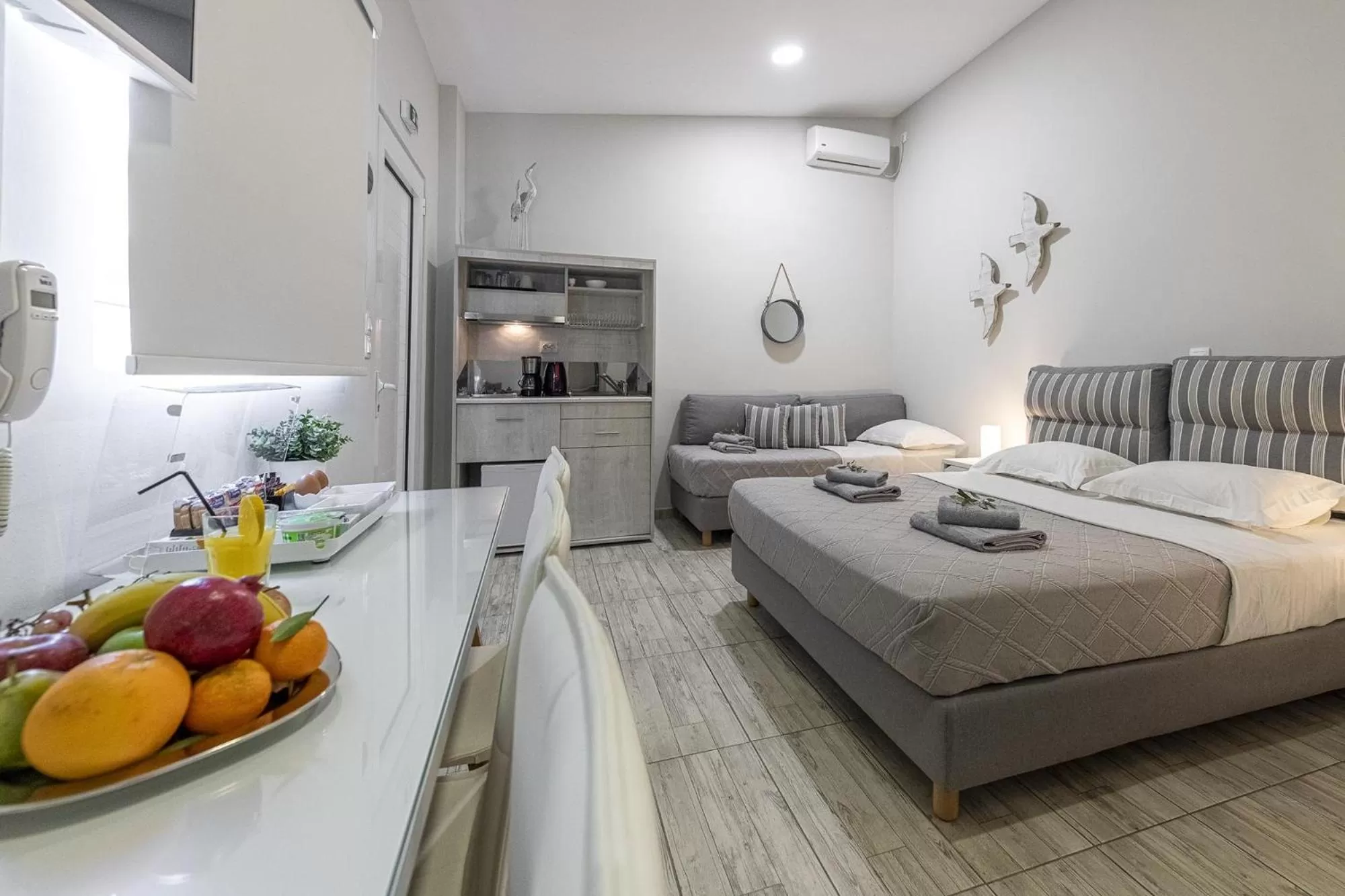 Photo of the whole room, Bed in Comfort Stay Athens Airport Hotel - FREE shuttle from and to the airport