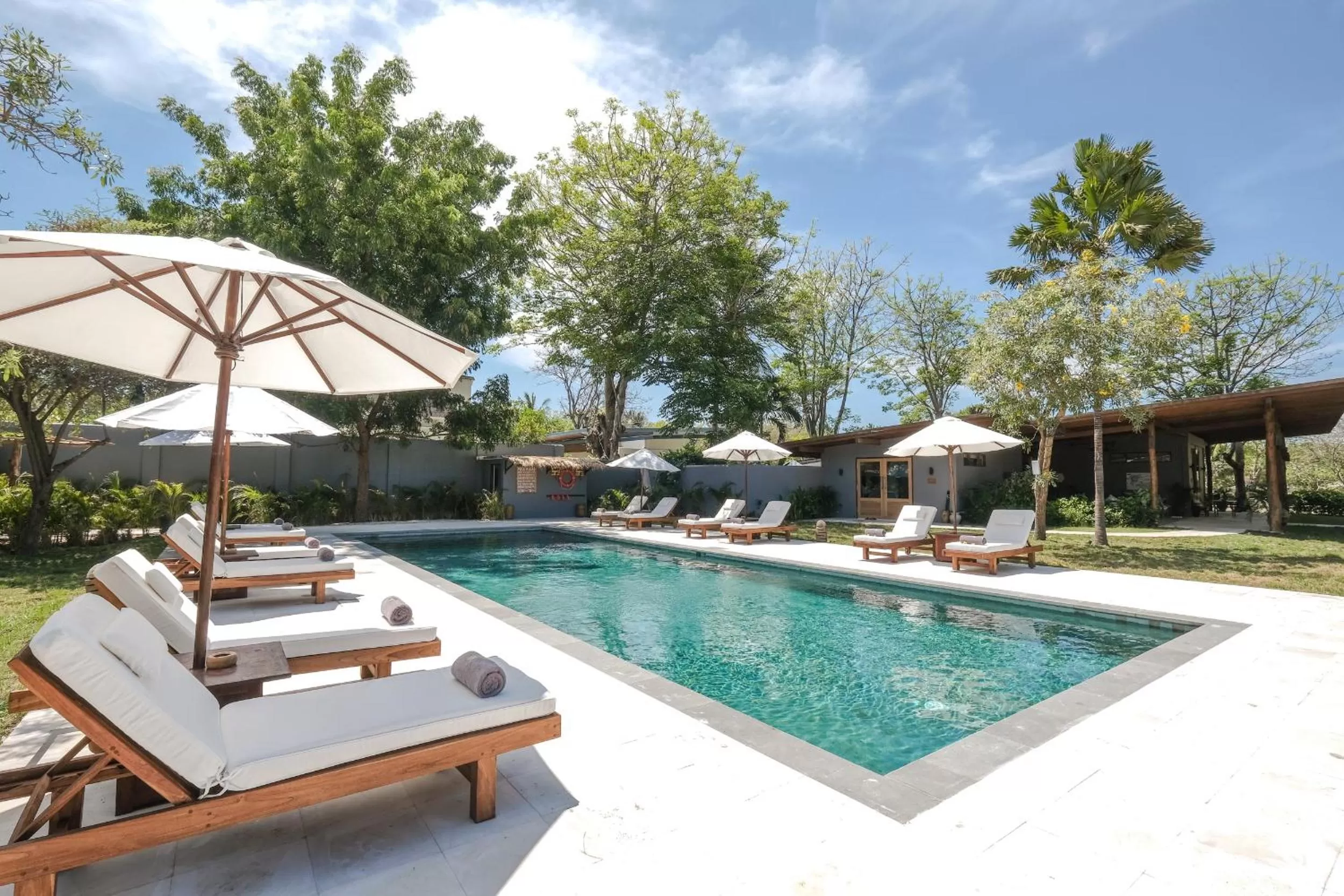 Swimming pool in Pondok Santi Estate