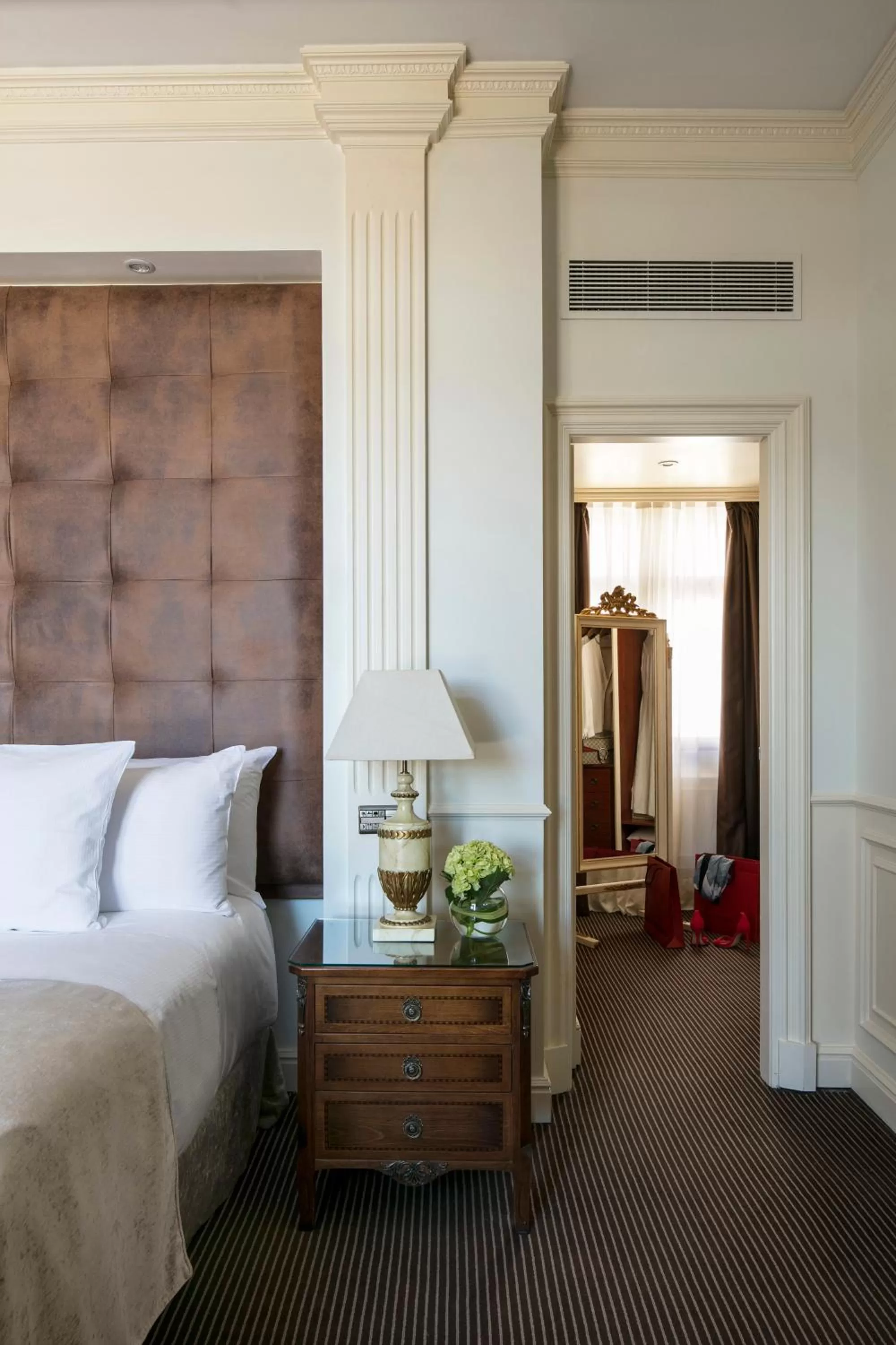 Decorative detail, Bed in Hotel Fenix Gran Meliá - The Leading Hotels of the World