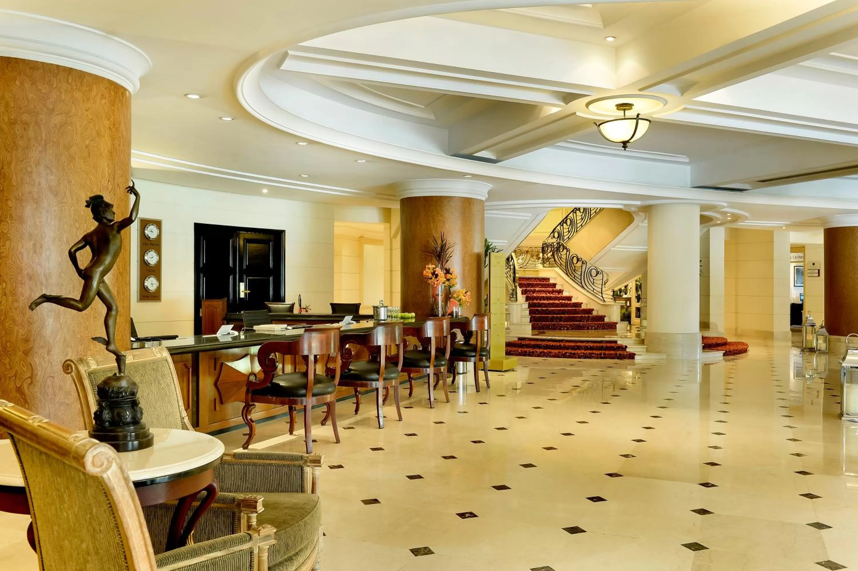 Lobby or reception in Grand Mercure Sao Paulo Ibirapuera