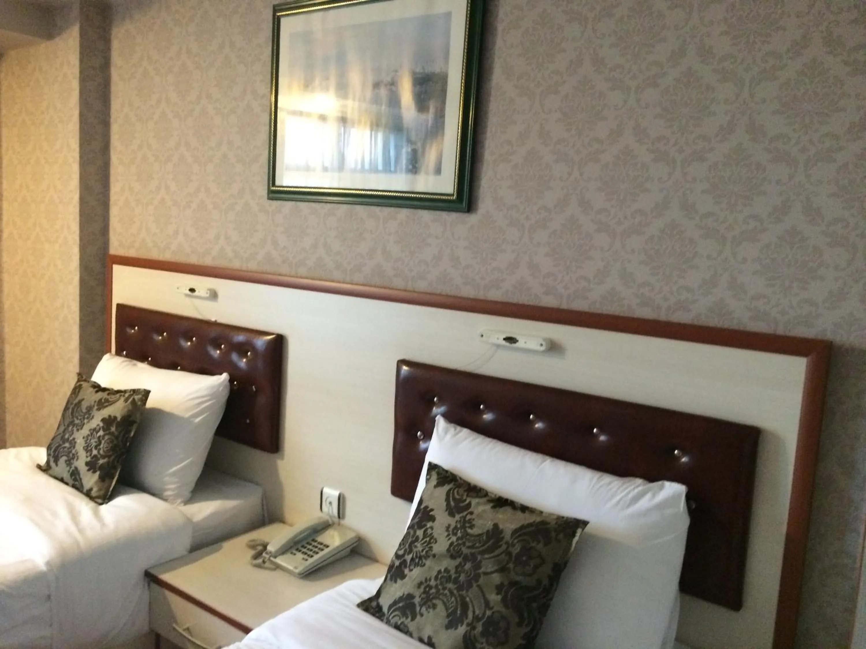 Decorative detail, Bed in Tayhan Hotel