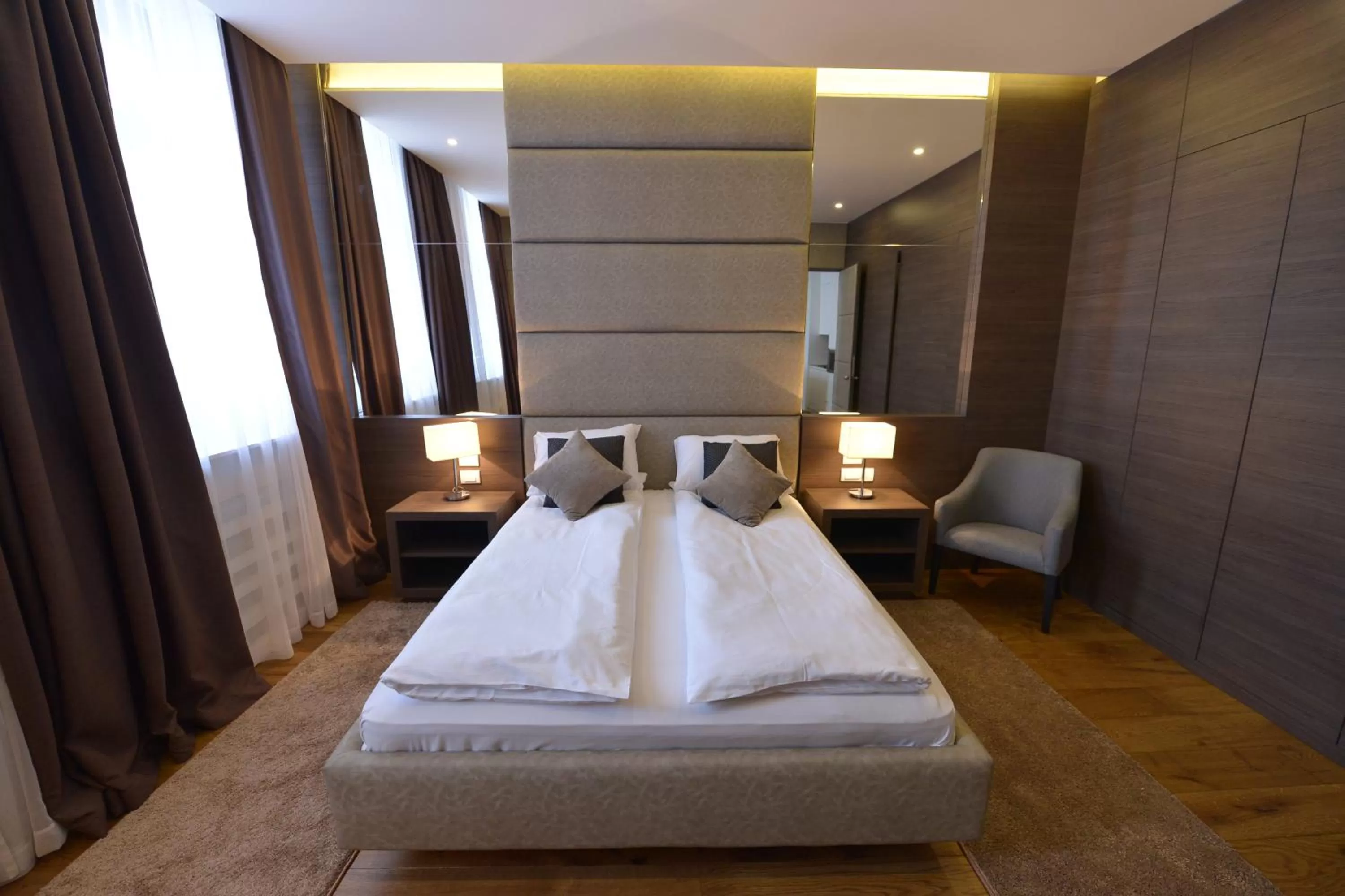 Bedroom, Bed in Boutique Rooms
