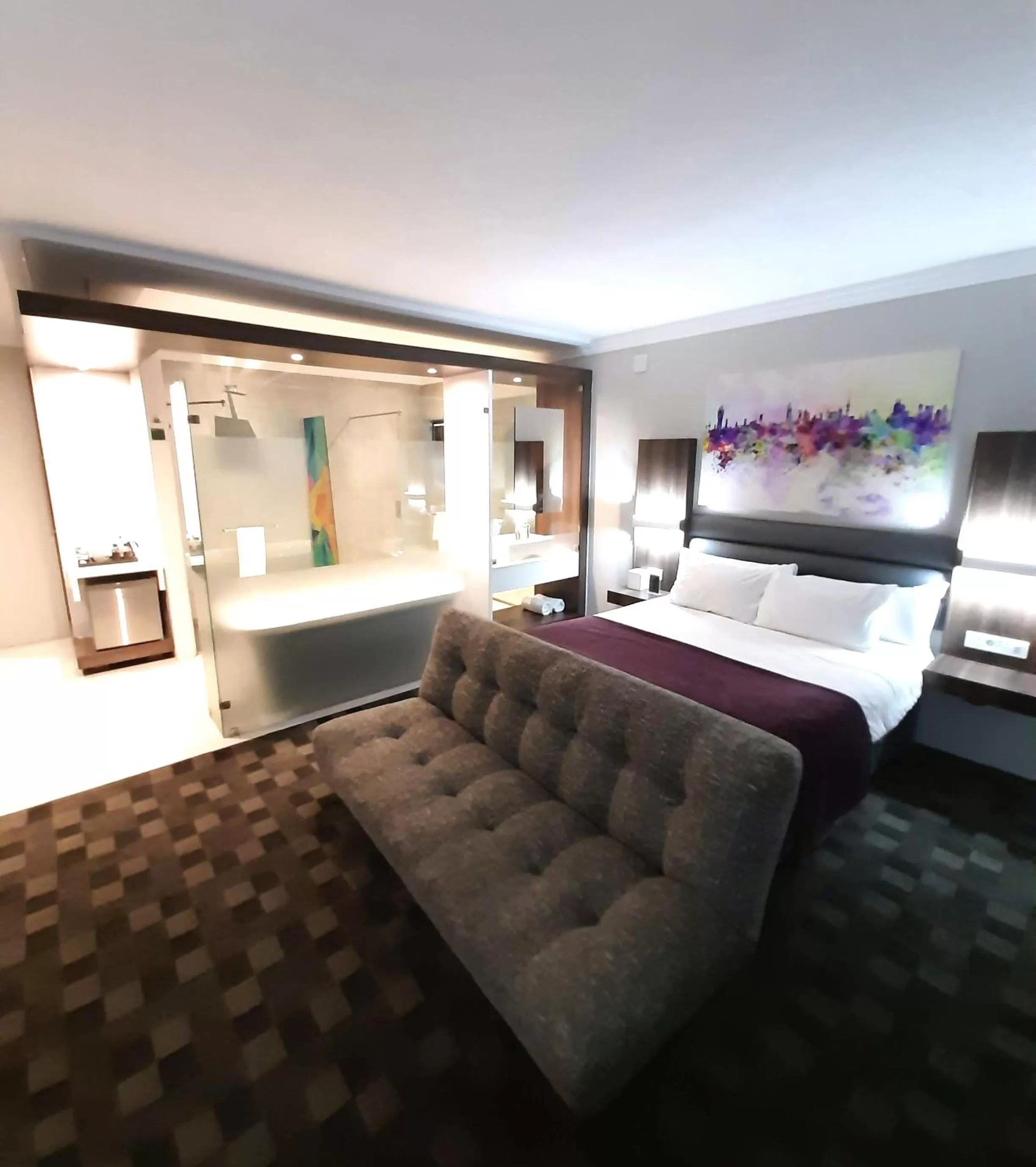 Bed in Palm Swift Luxury Accommodation