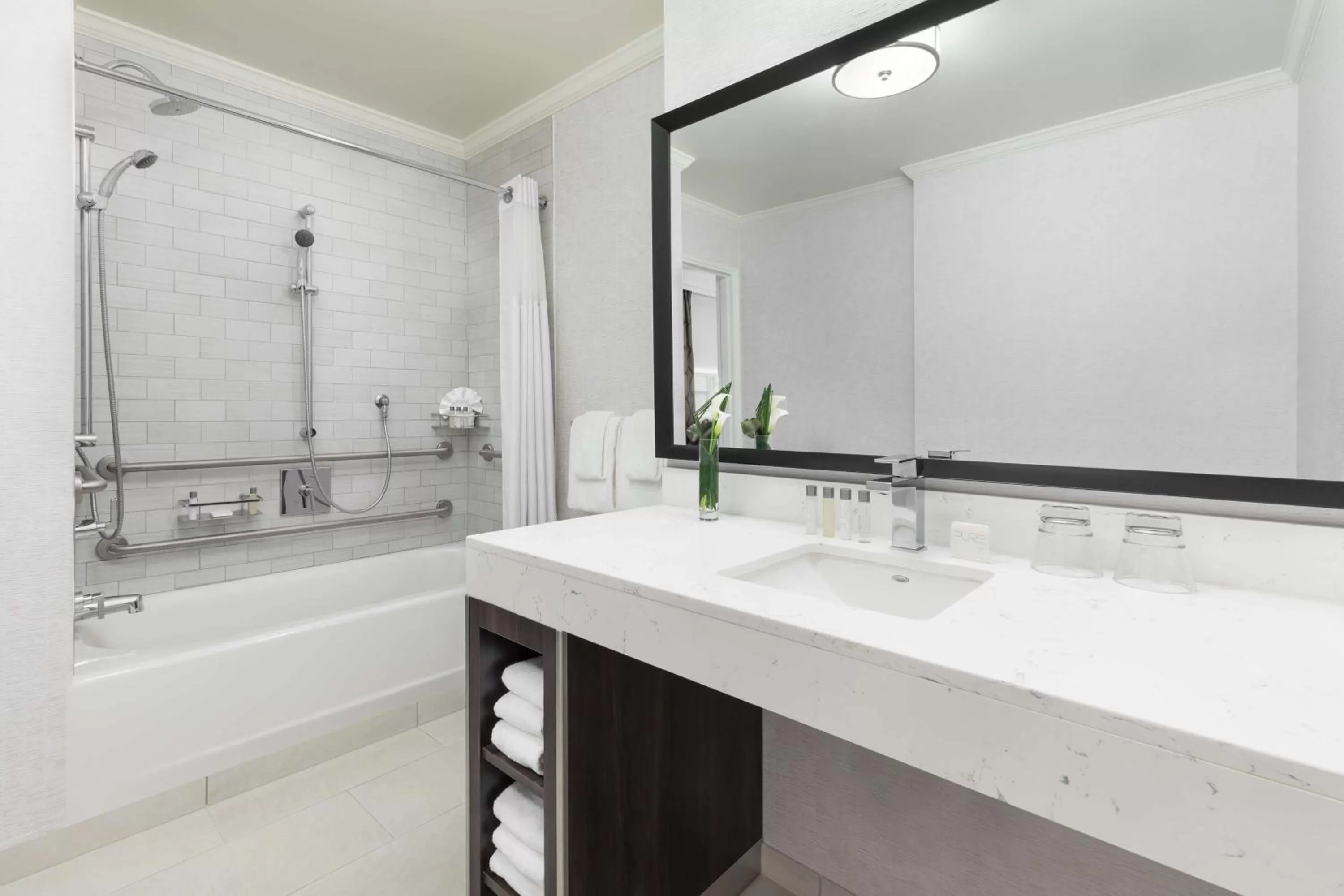 Bathroom in Hilton Boston Park Plaza