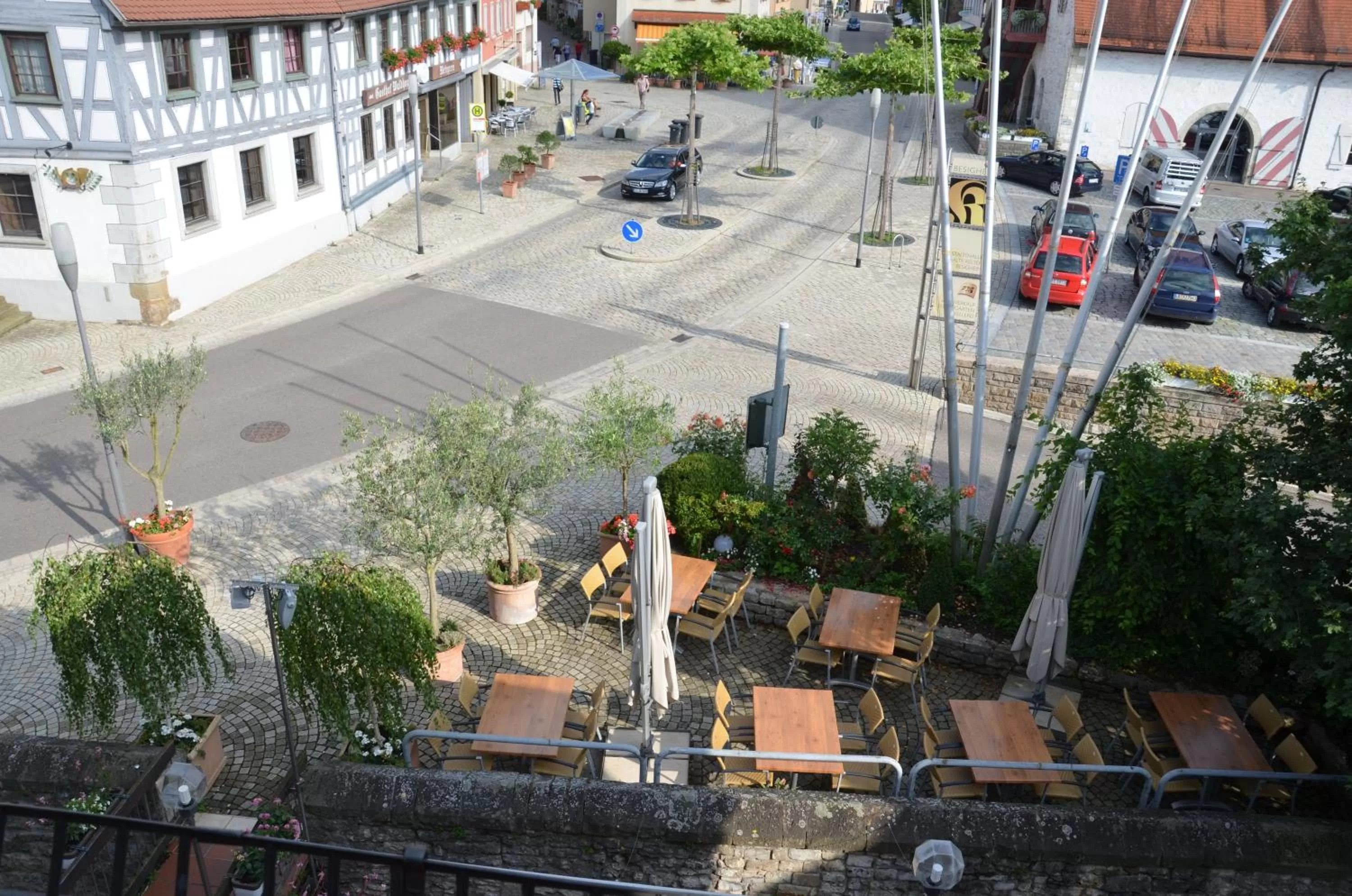 Bird's eye view in Hotel Ortel