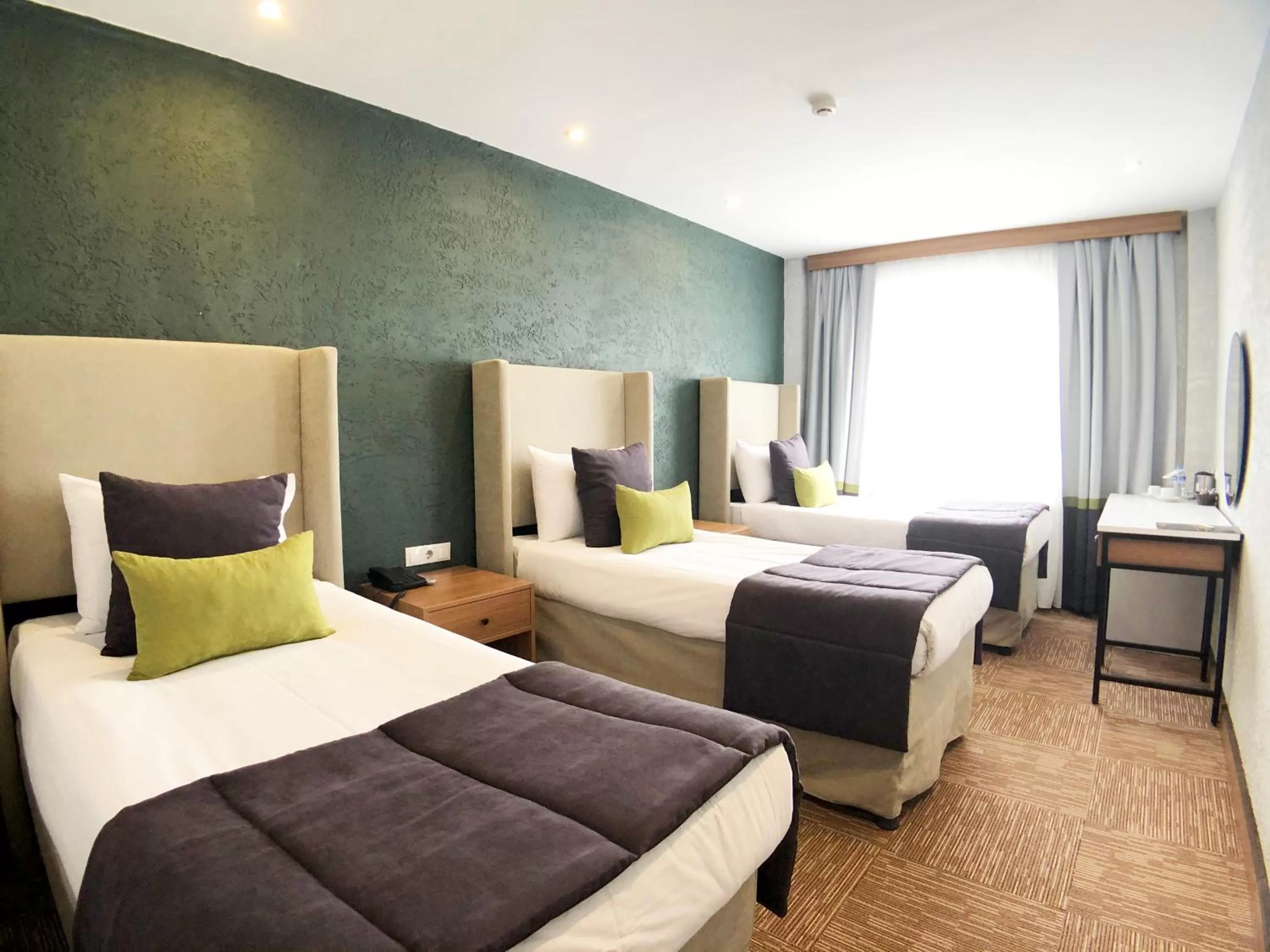 Bed in Sveo İstanbul Hotel