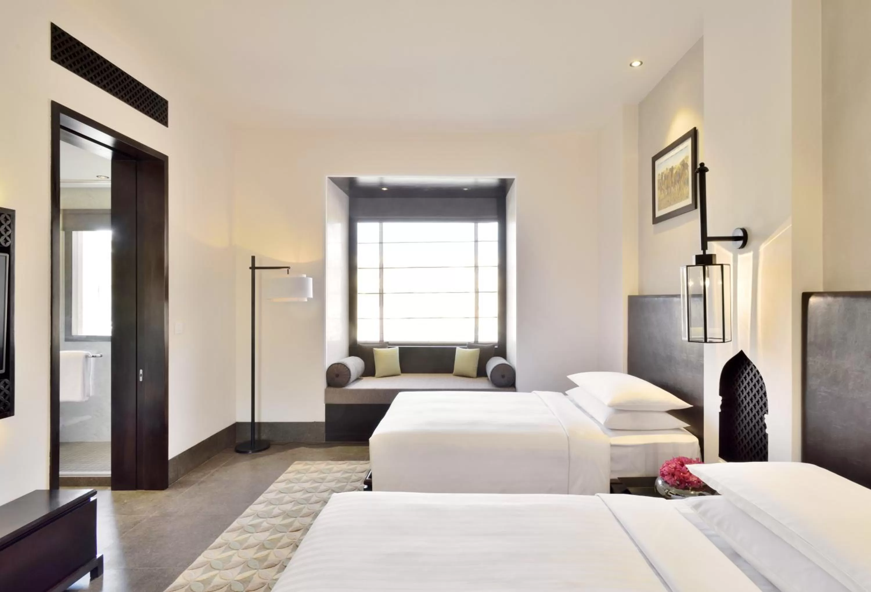 View (from property/room), Bed in Jaisalmer Marriott Resort & Spa