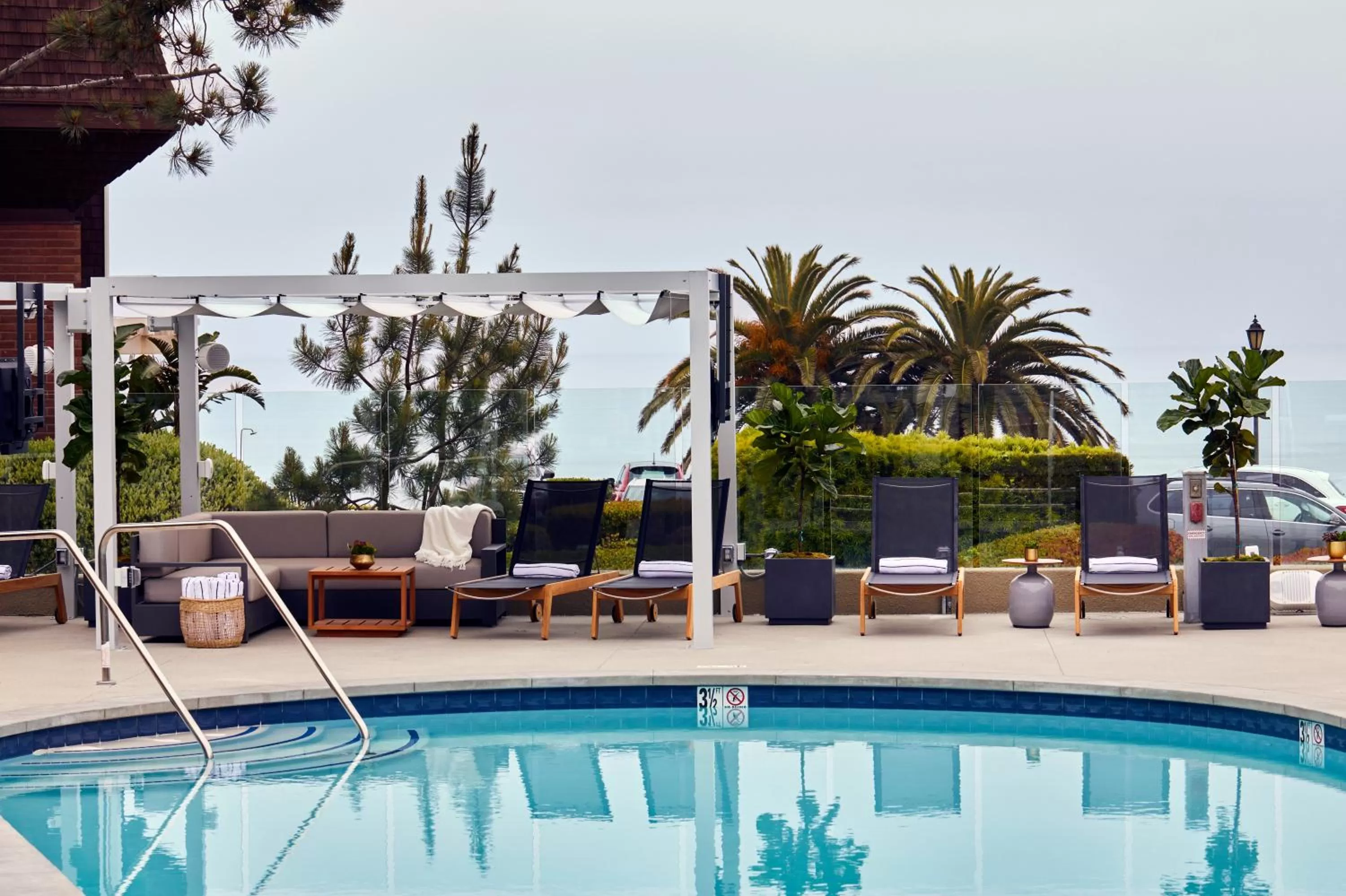 Sea view in L'Auberge Del Mar Resort and Spa