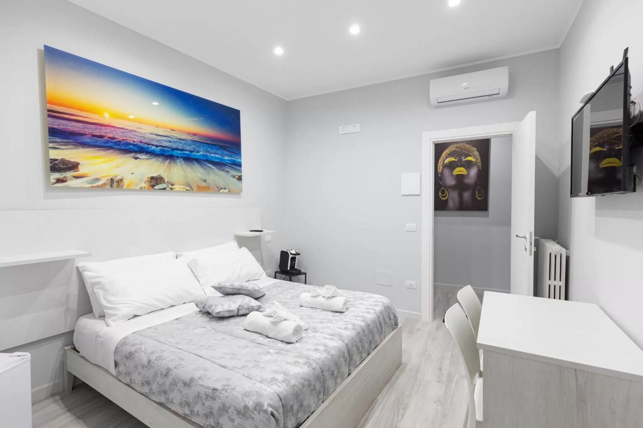 Bed in B&B Chiaro di Luna