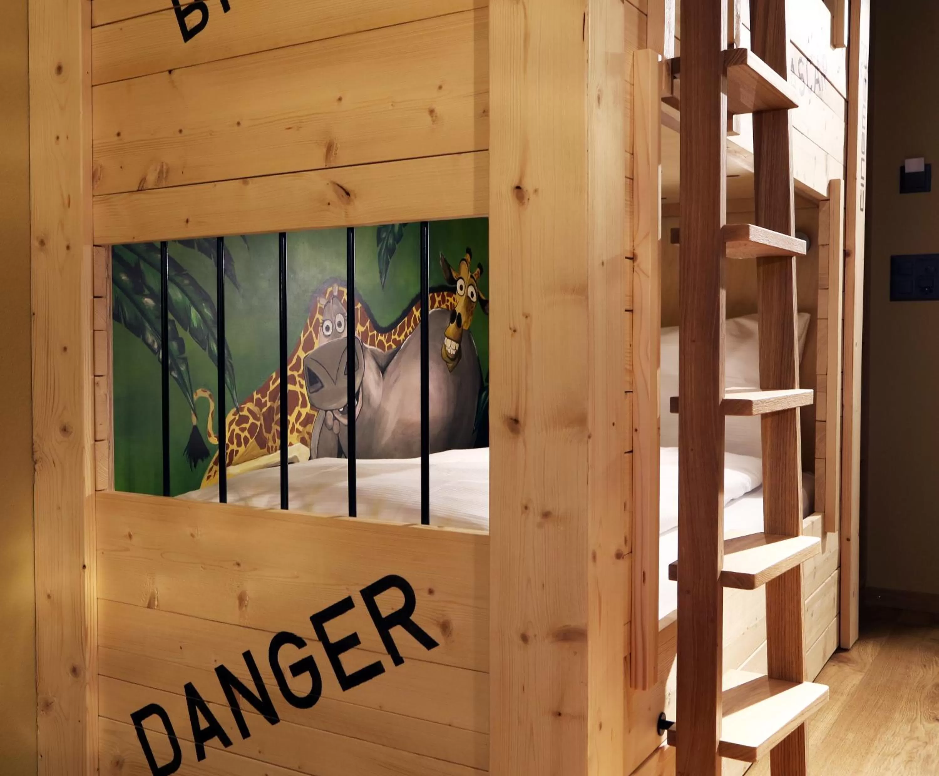 bunk bed in Hotel Cinema 8