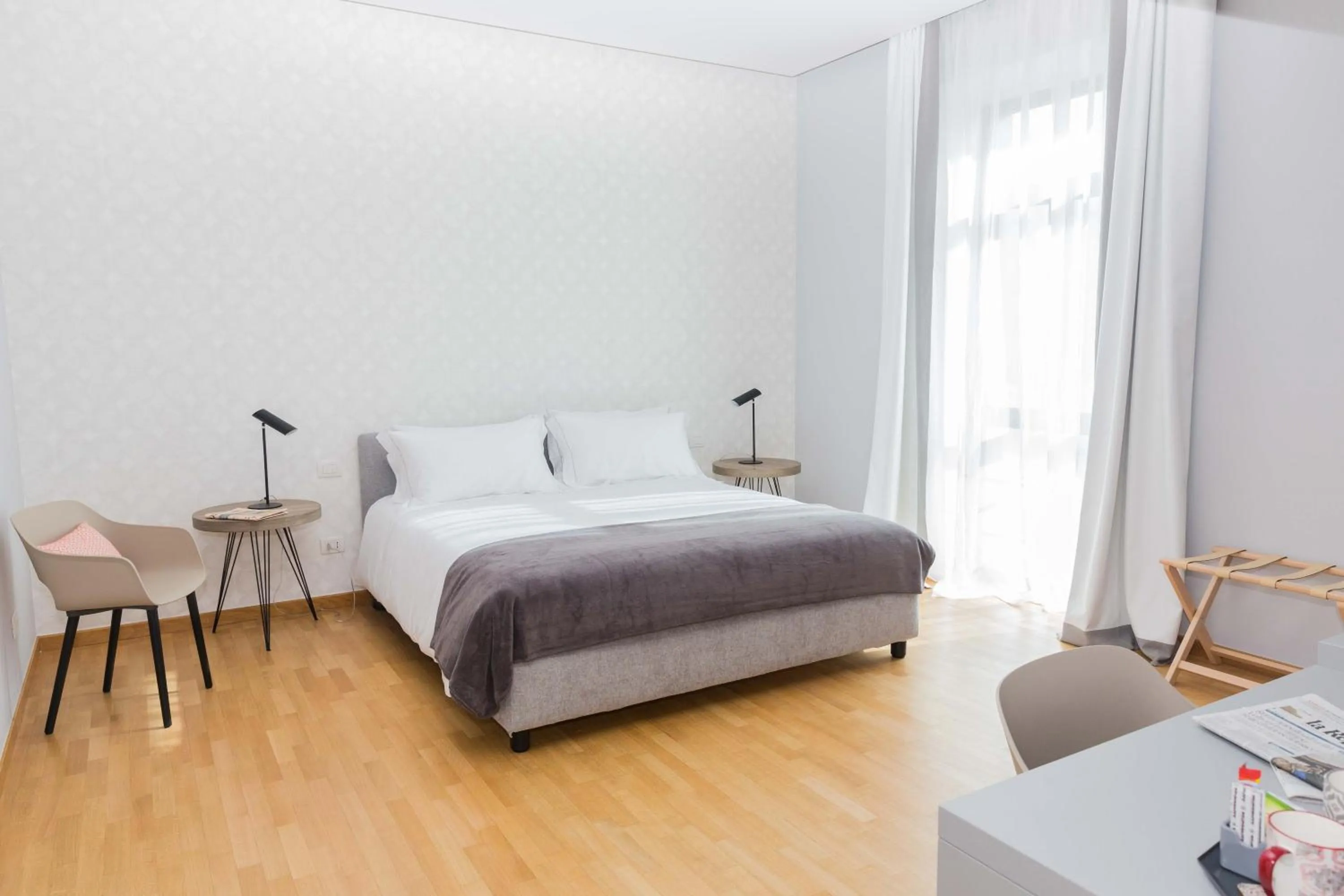 Bedroom, Bed in 200 ROOMS & TERRACE