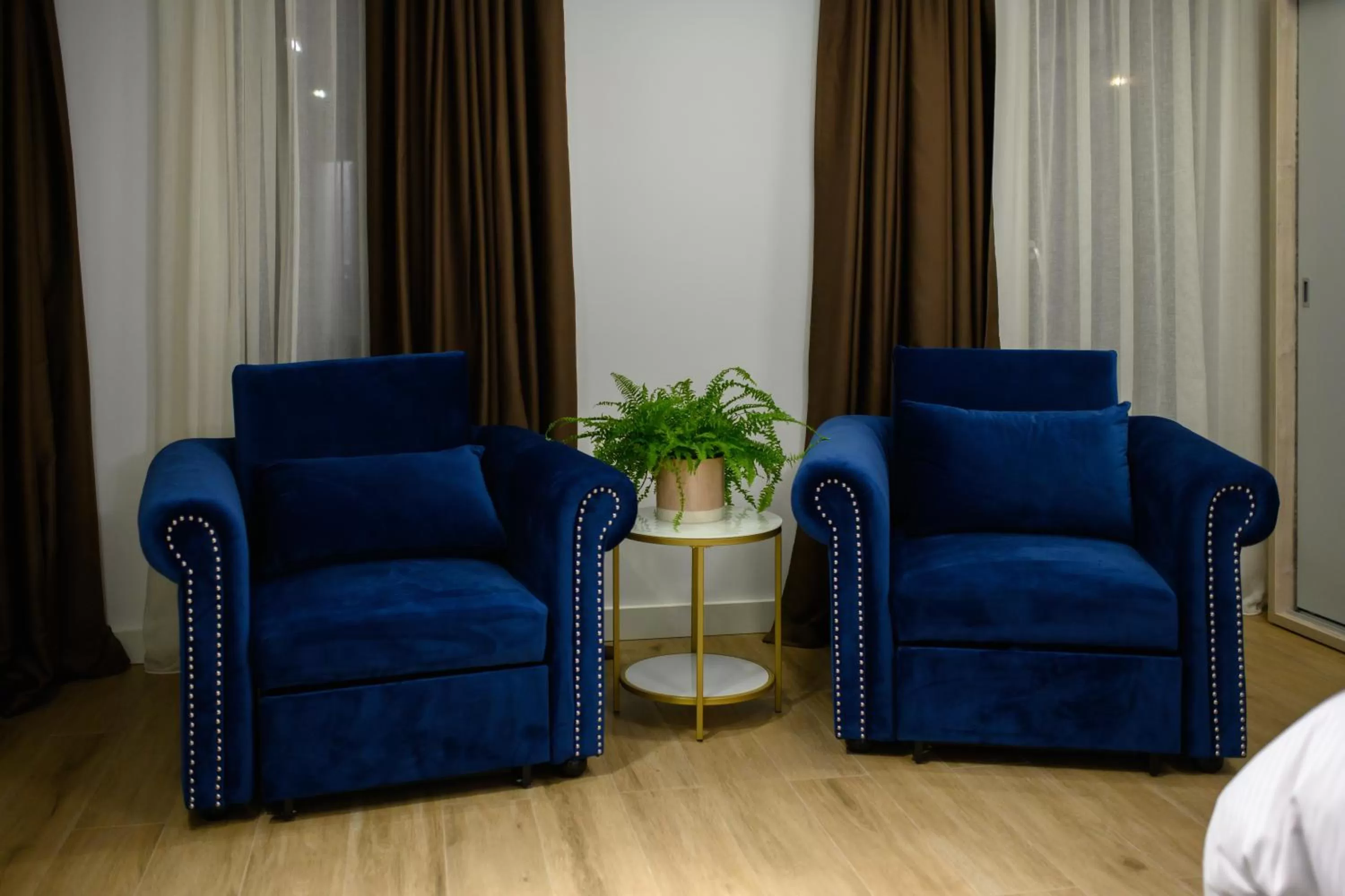 Seating area in Hotel Vila Discret