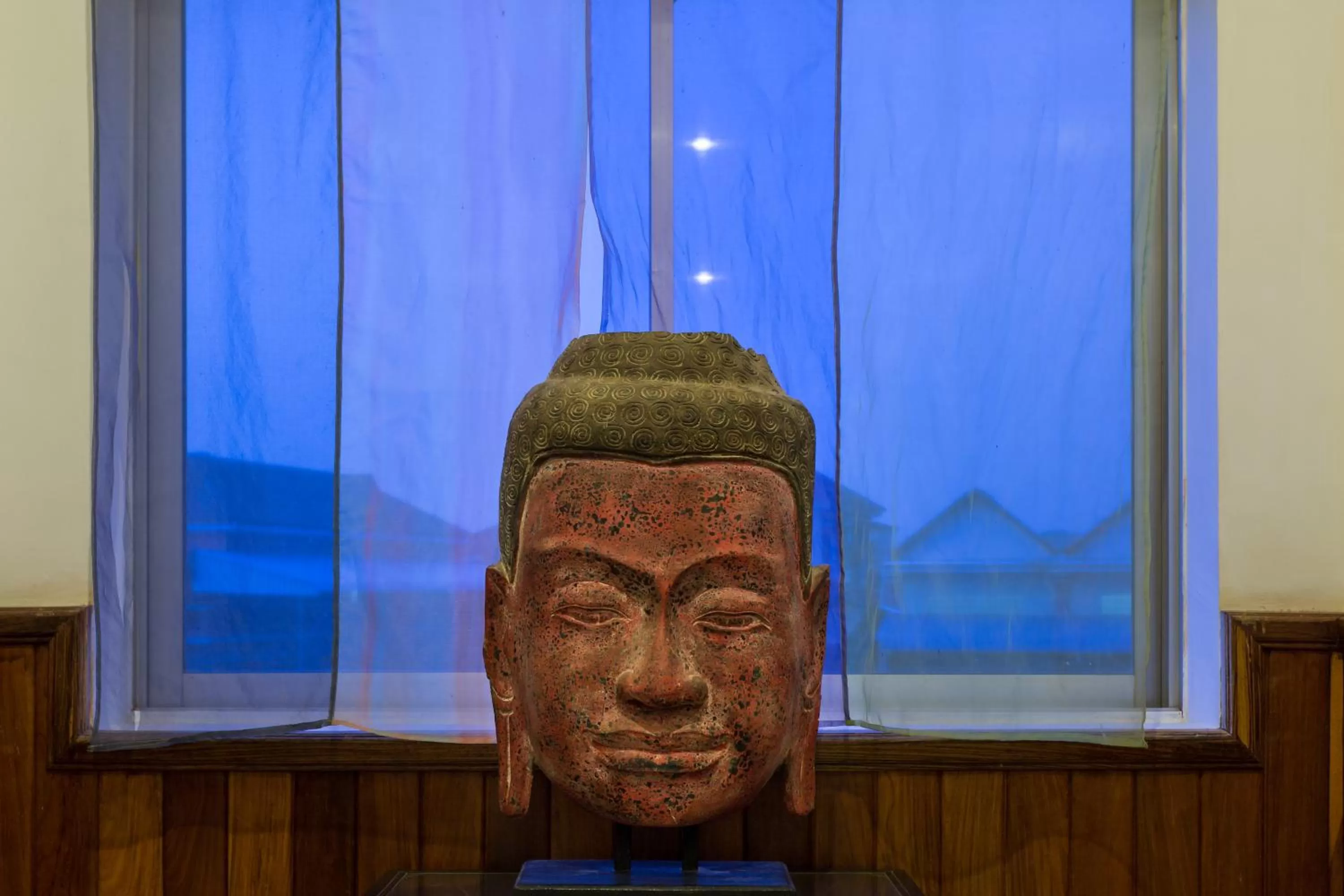 Decorative detail in Le Tigre Villa