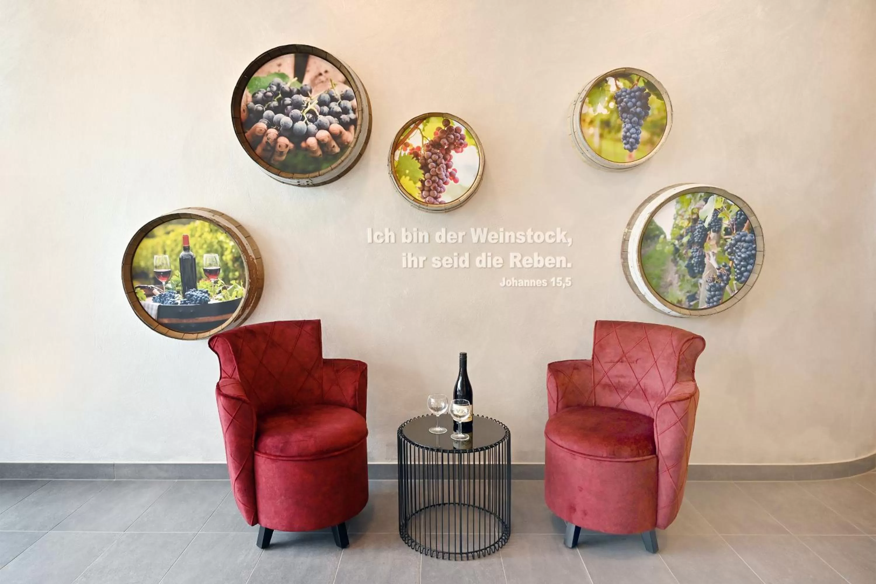 Lobby or reception in Bethel Hotel zum Weinberg