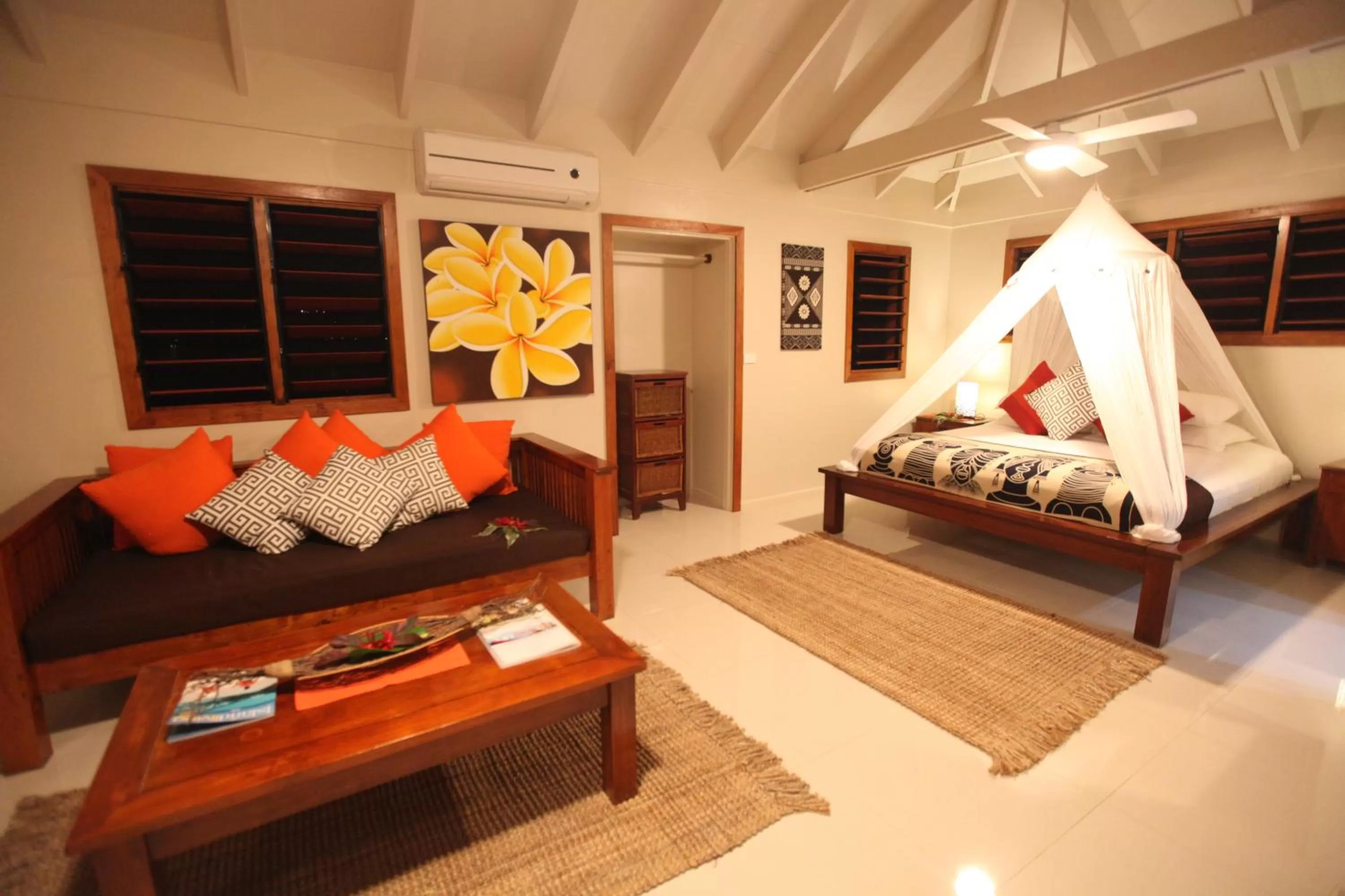 Bed in Erakor Island Resort & Spa