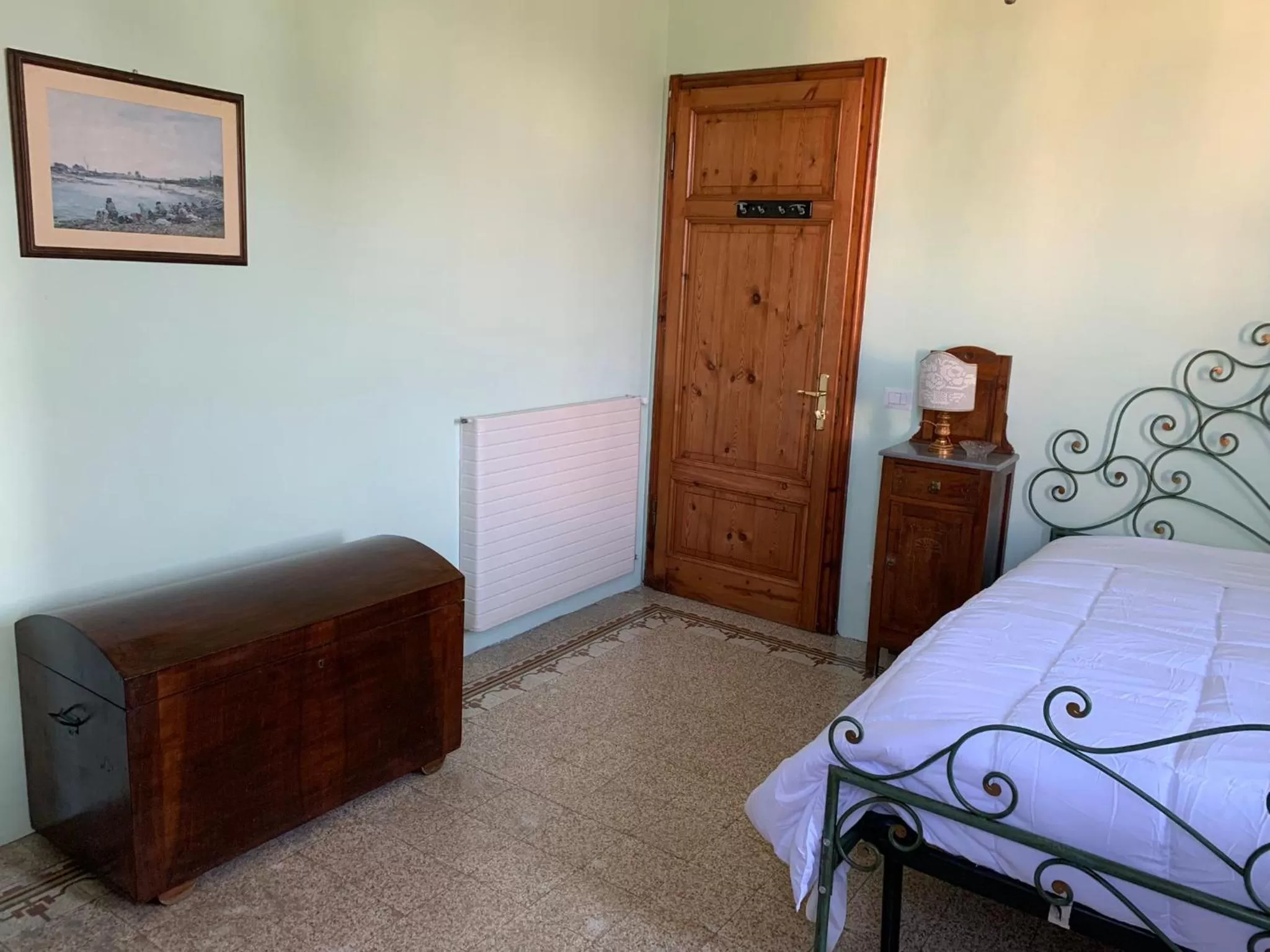 Bed in Villa Adelina