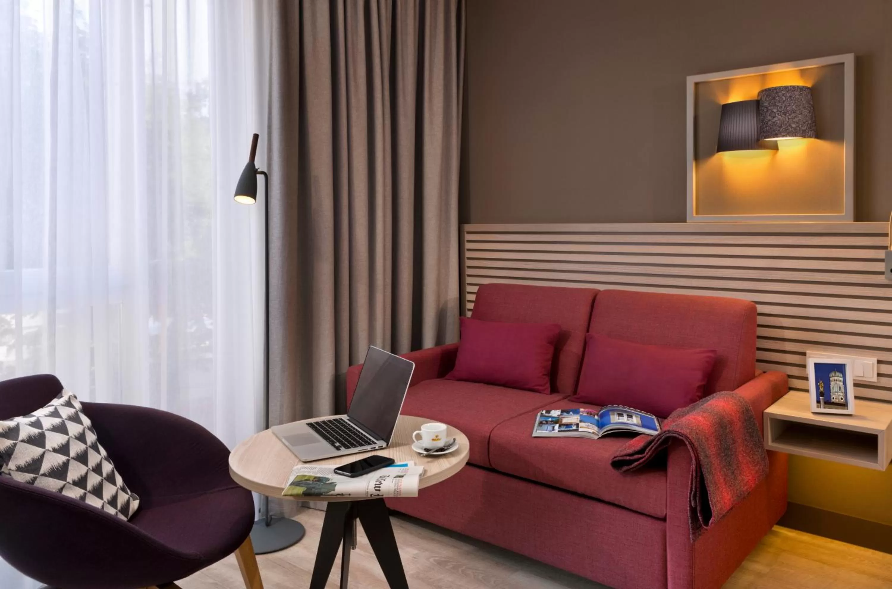 Living room in Citadines Arnulfpark Munich