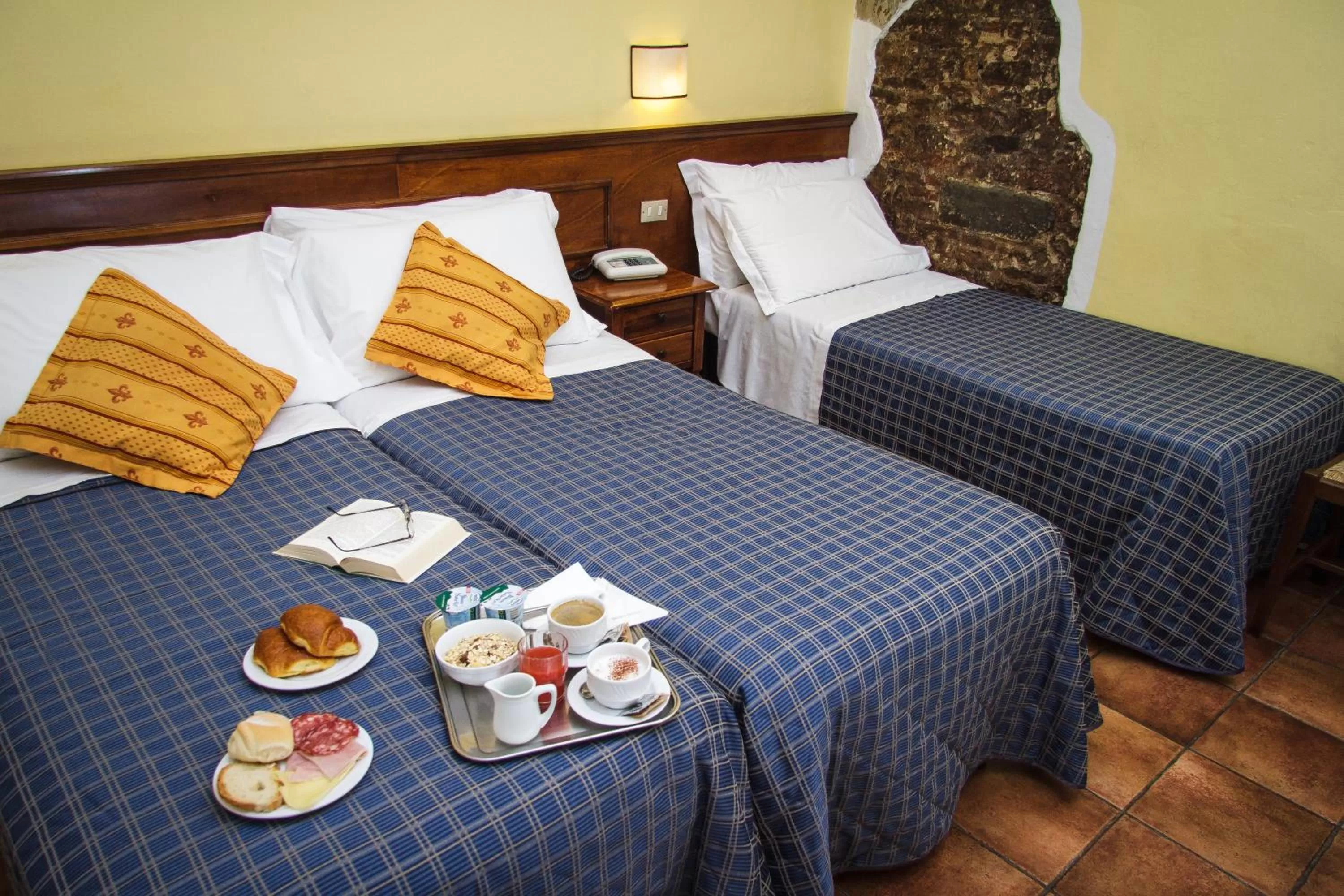 Bedroom, Bed in Hotel Nizza