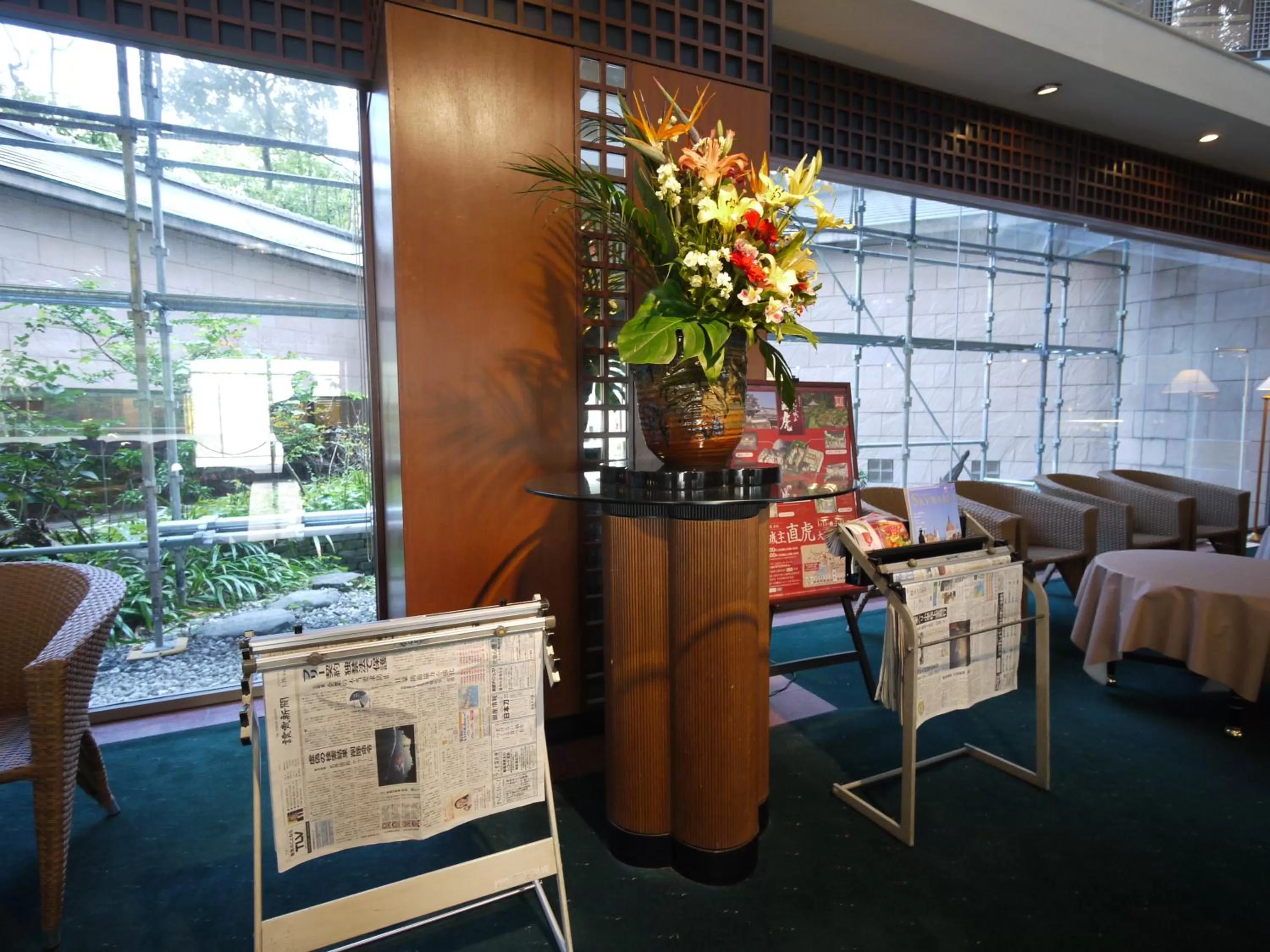 Lobby or reception in Ark Hotel Kumamotojo Mae -ROUTE INN HOTELS-