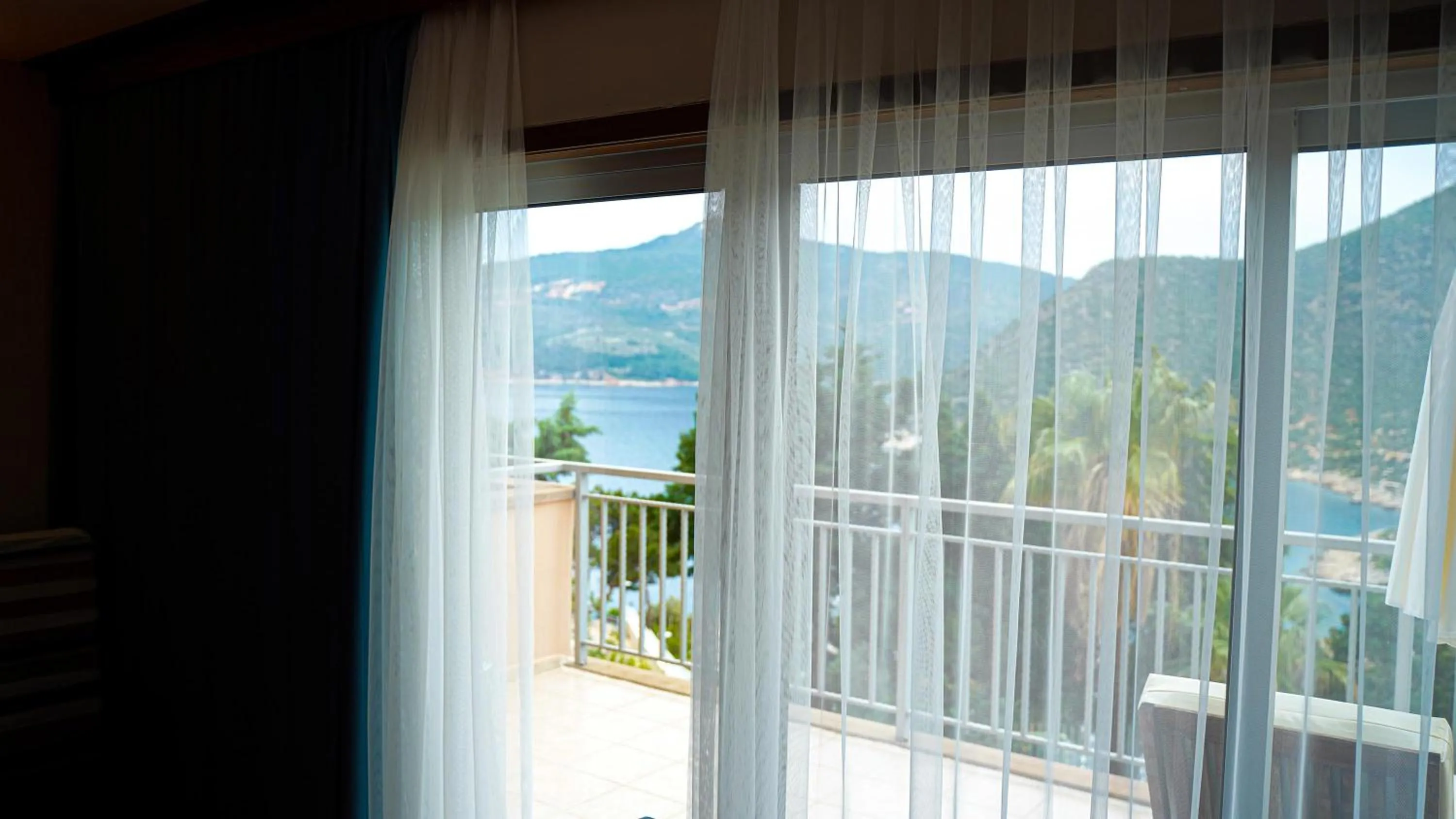 Balcony/Terrace in Happy Hotel Kalkan