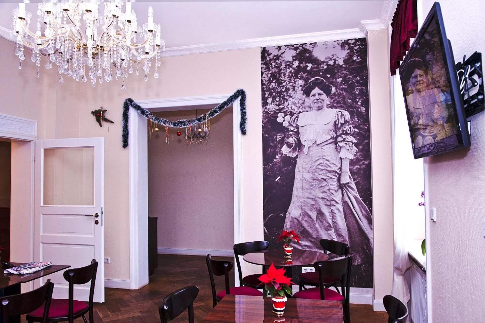 Lounge or bar in Arena Villa am Wasserpark