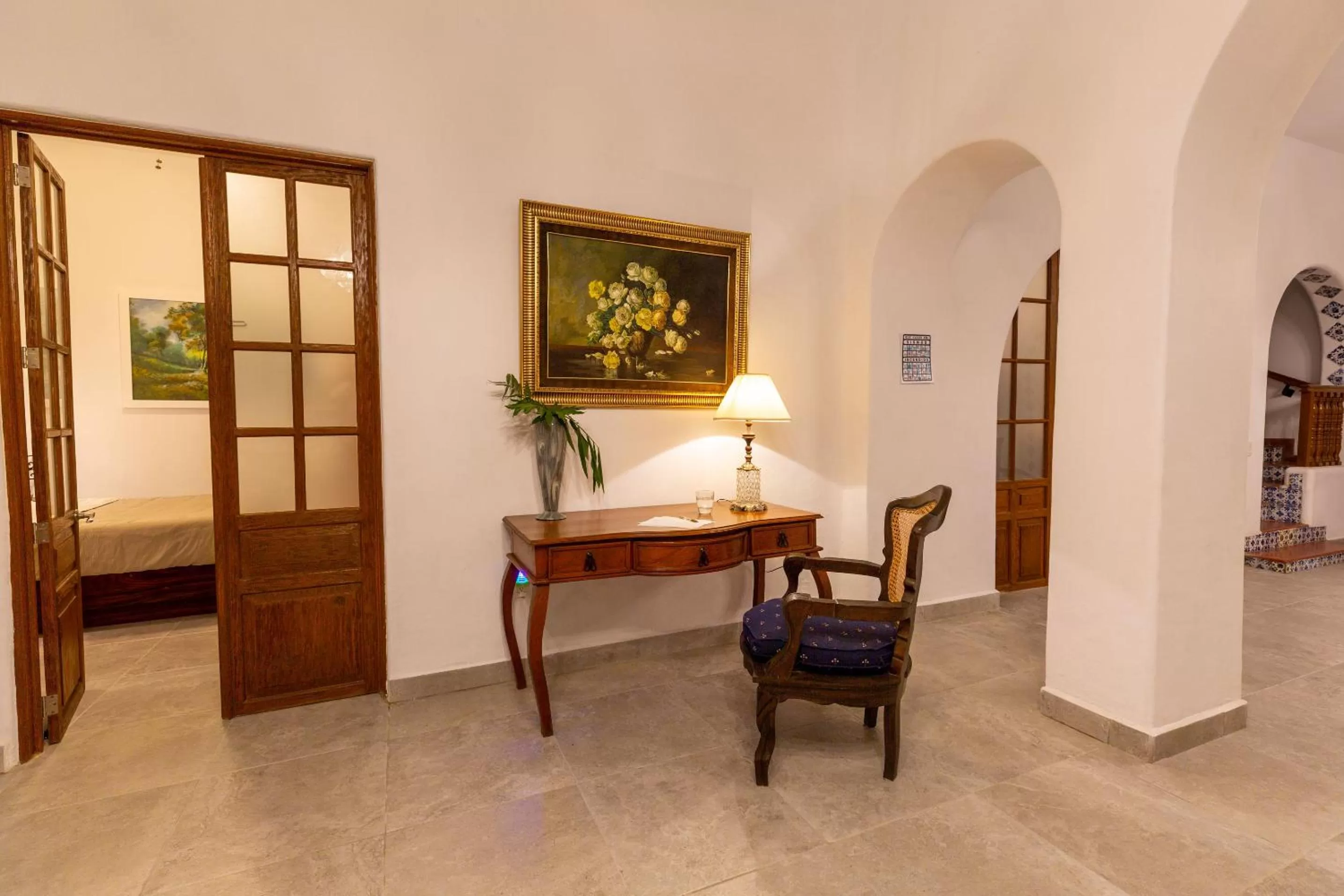 Seating Area in Plaza Chapala Hotel