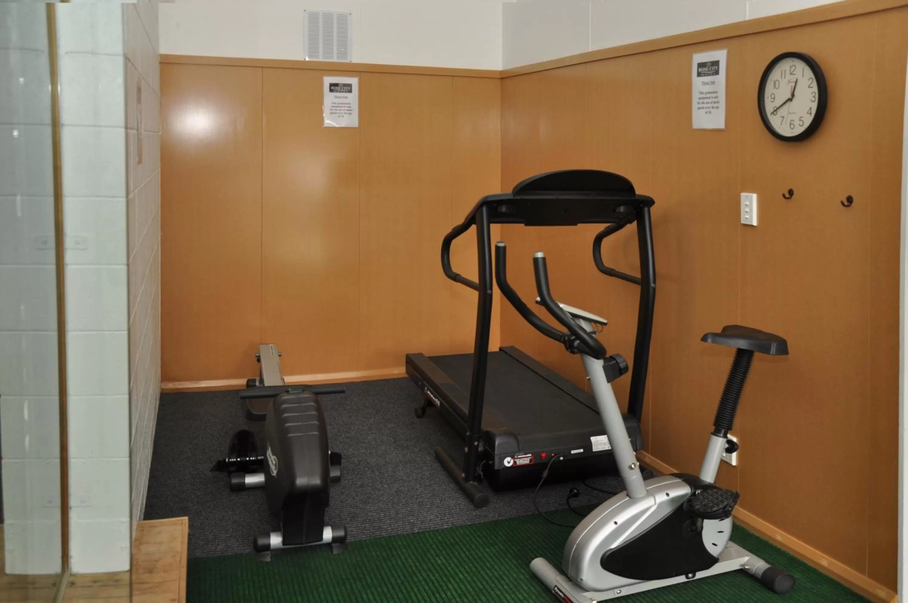 Fitness centre/facilities in Rose City Motel