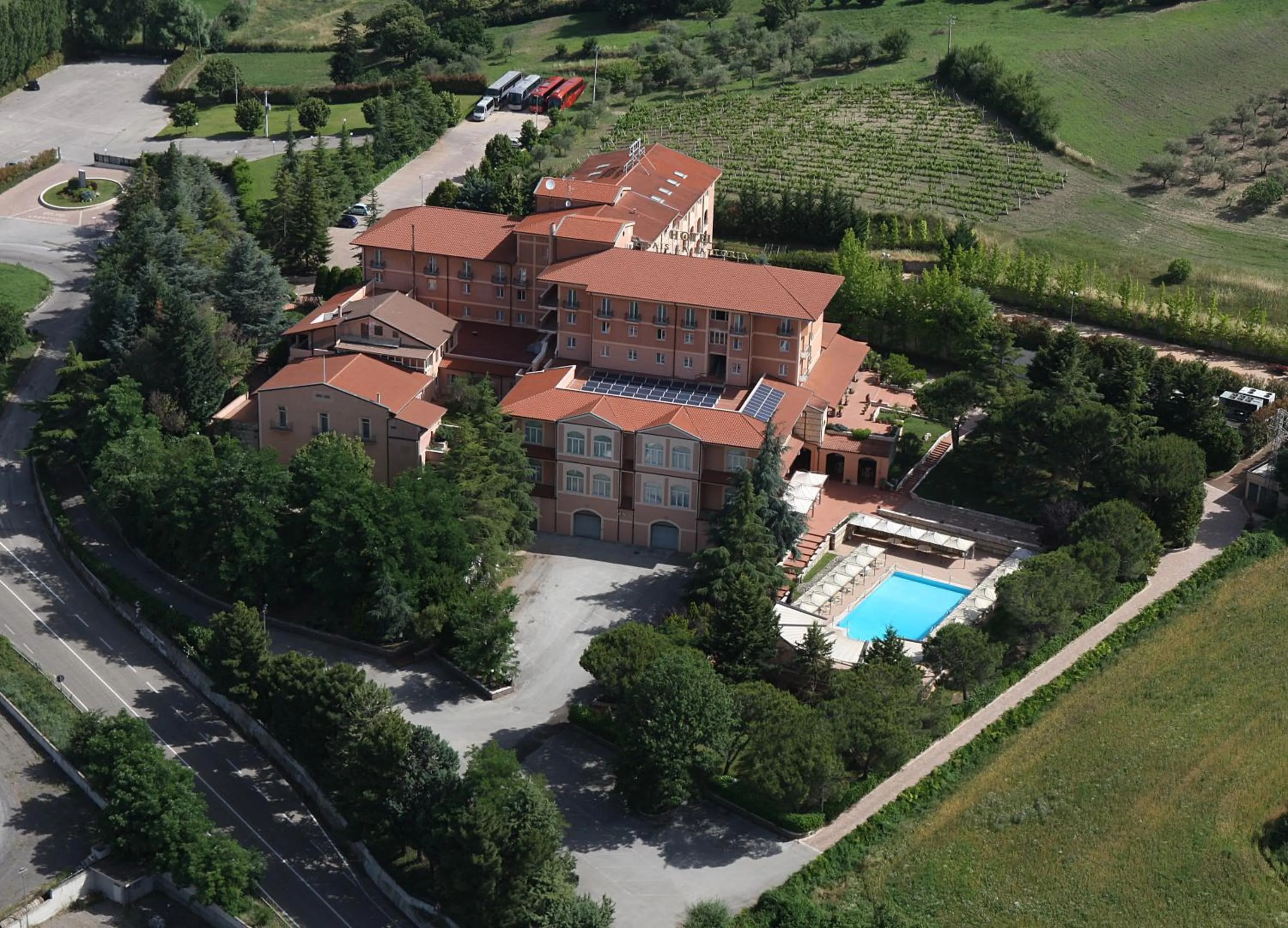 Bird's eye view in Relais La Fattoria