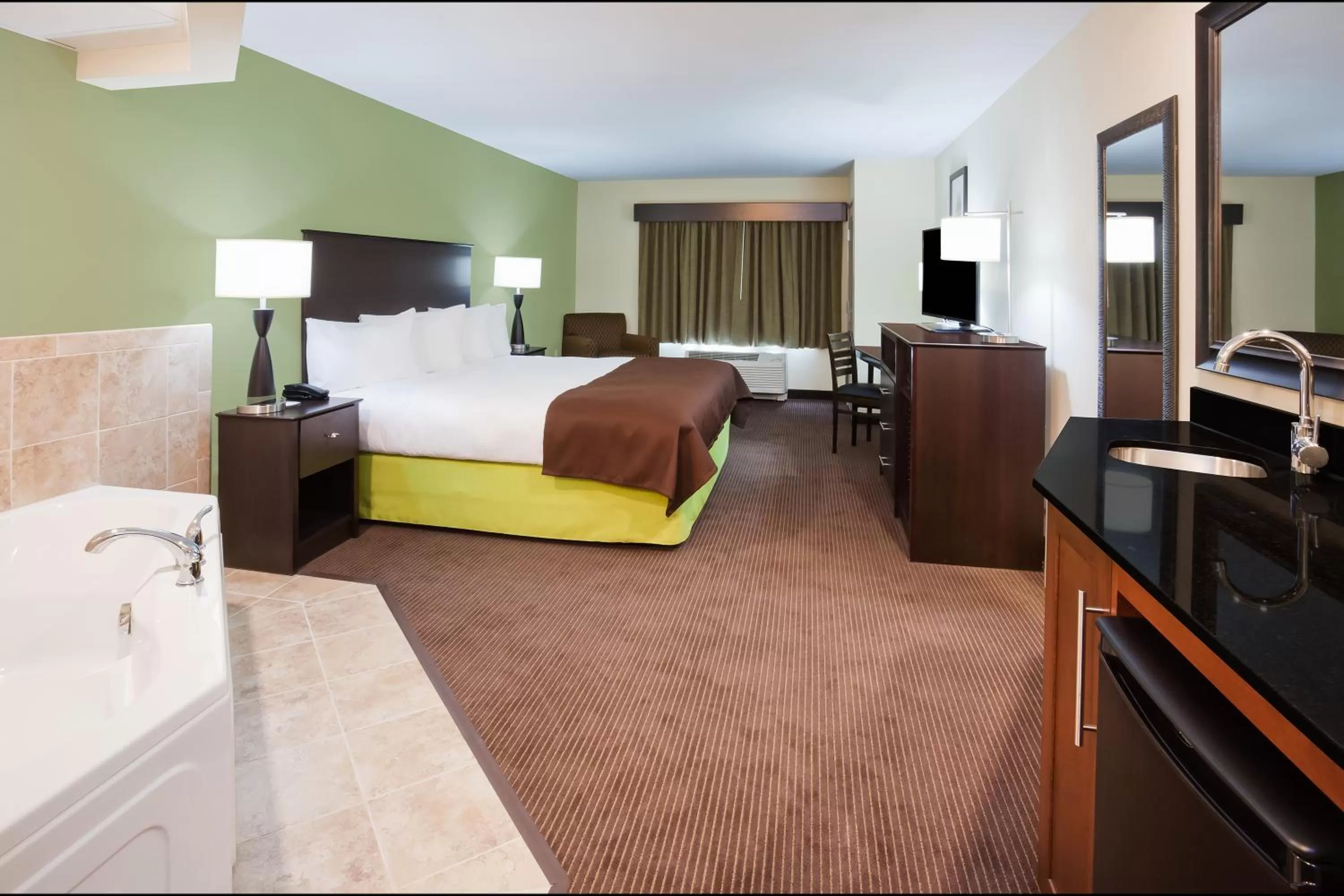 Photo of the whole room, Bed in AmericInn by Wyndham DeWitt