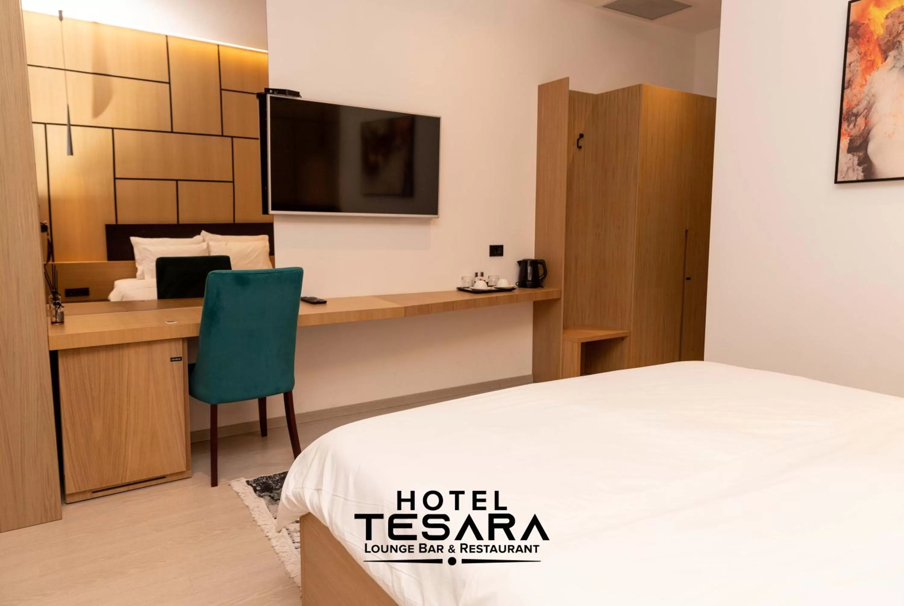 Bed in Hotel Tesara