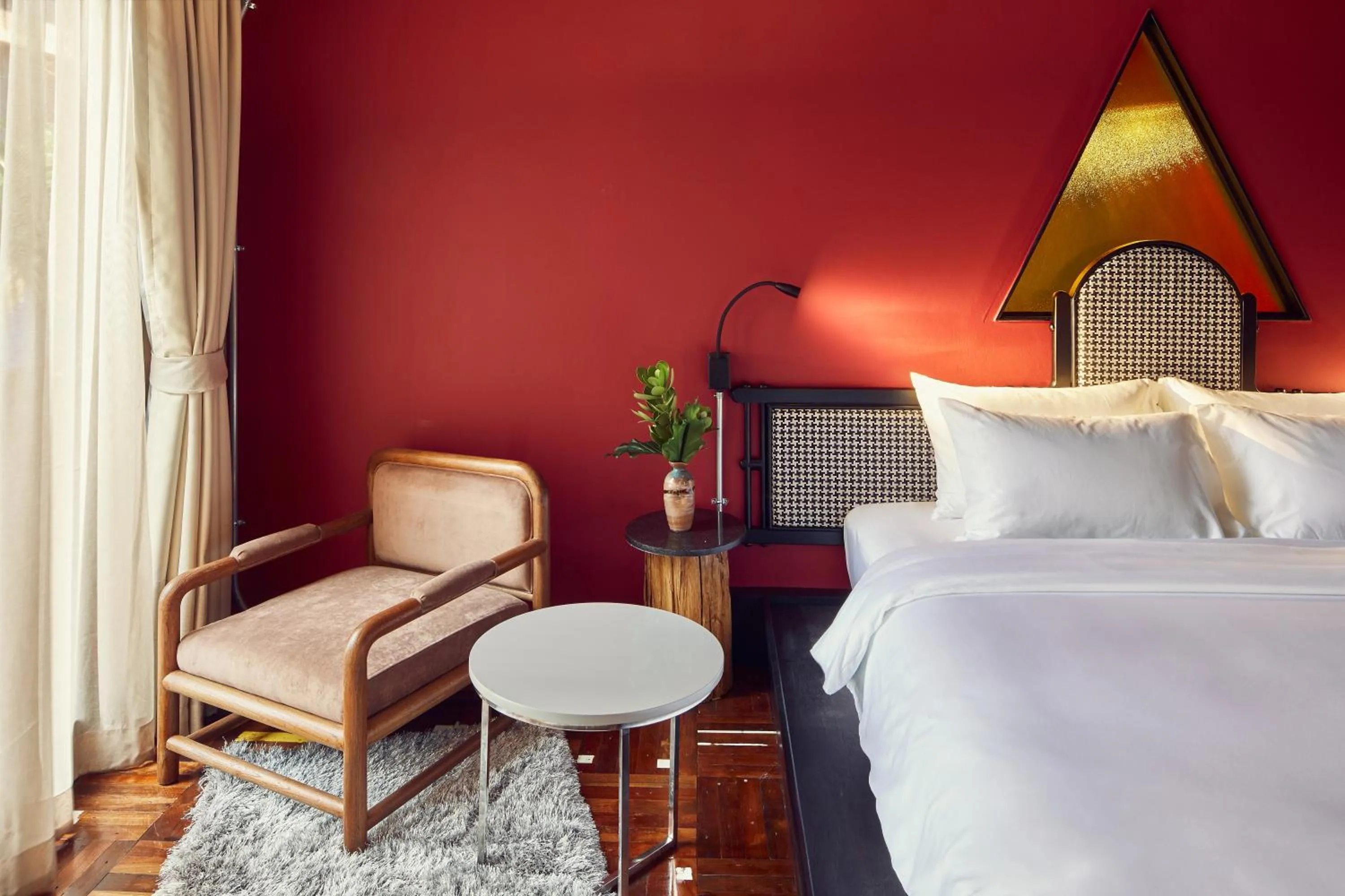 Bed in MeStyle Museum Hotel