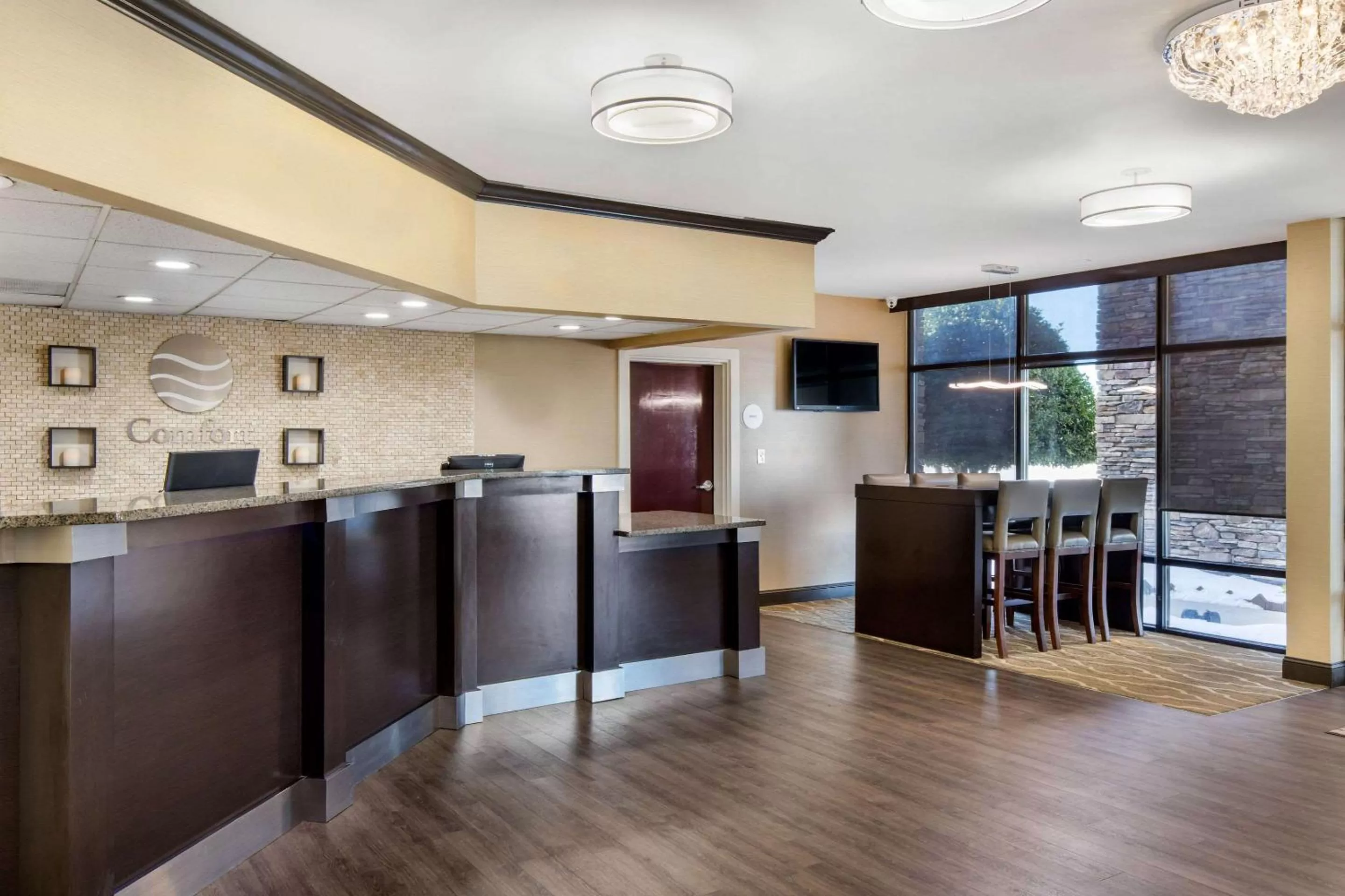 Lobby or reception in Comfort Inn Shelby