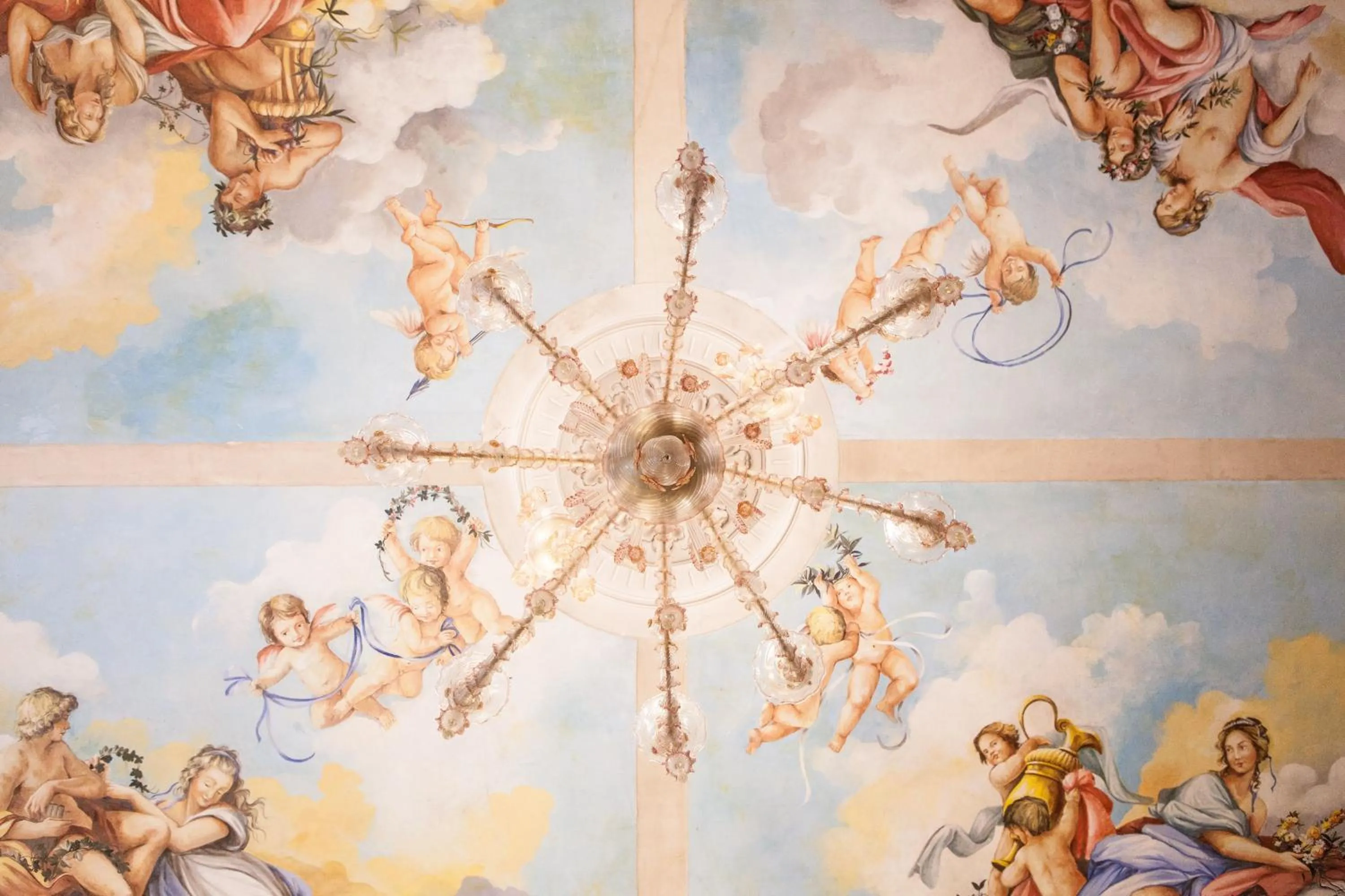 Decorative detail in Hotel Villa Stucky