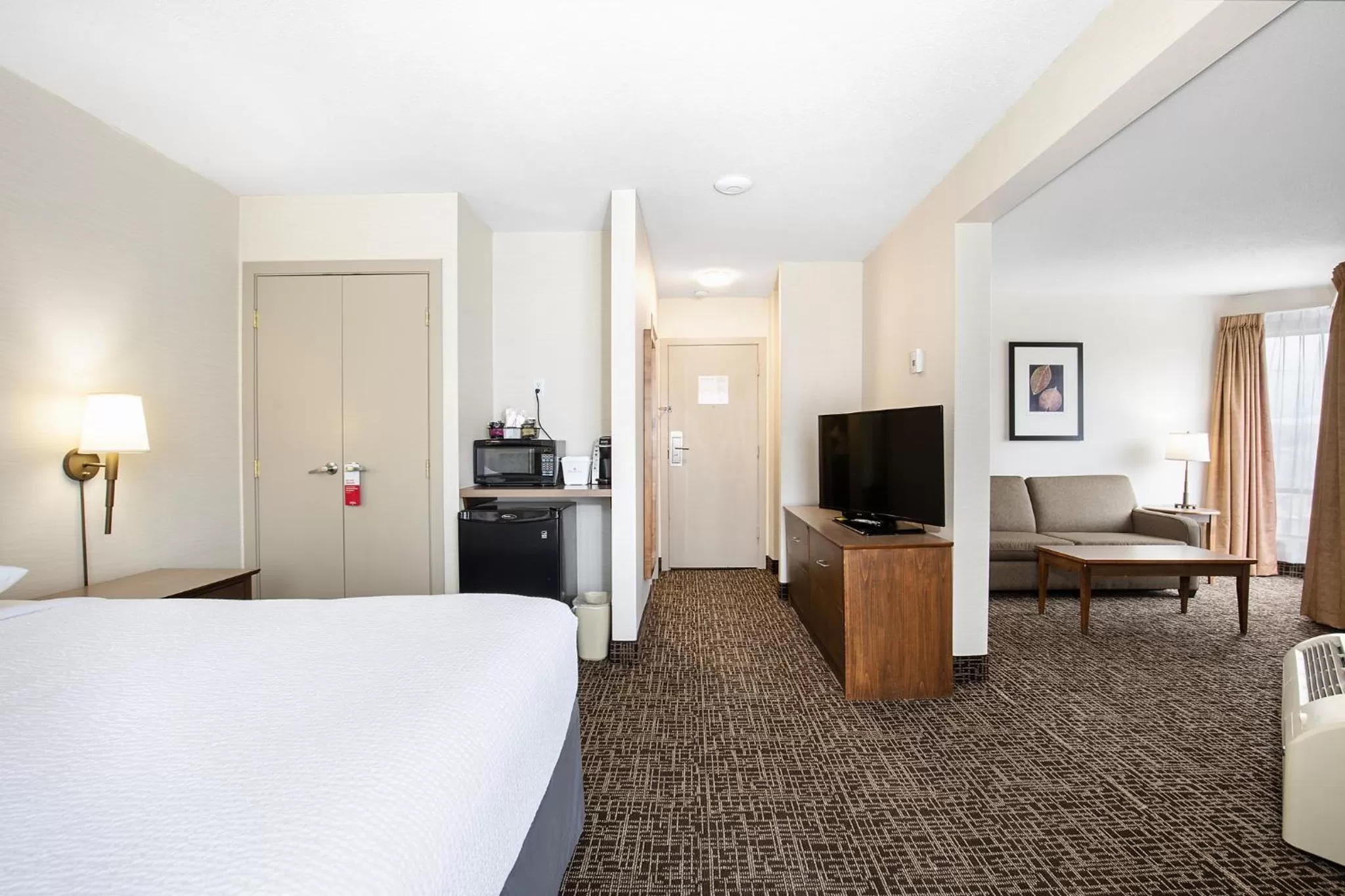Bed in Ramada by Wyndham Kamloops