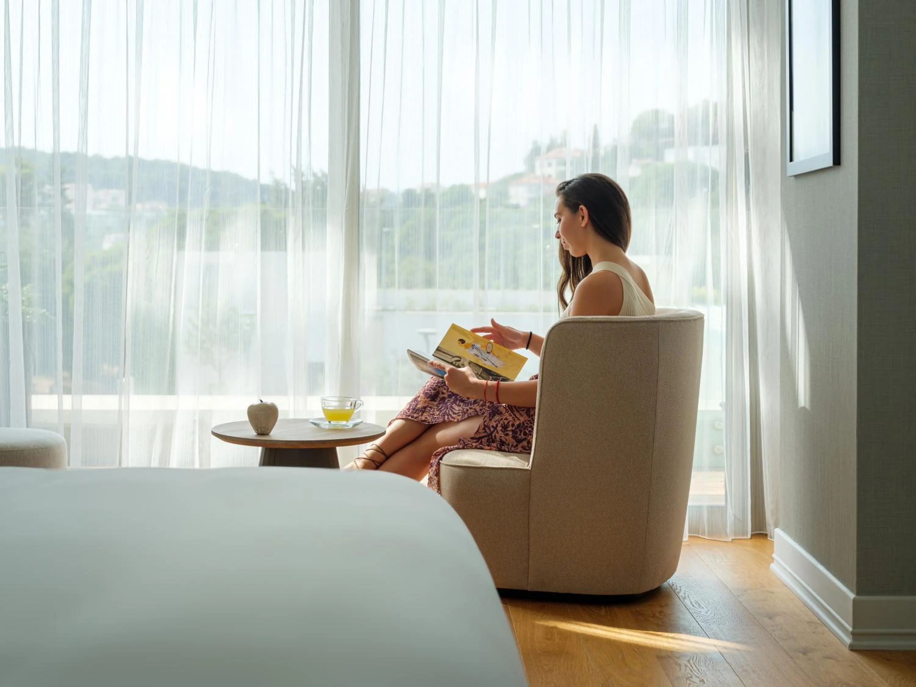 Bed in Rixos Libertas Dubrovnik