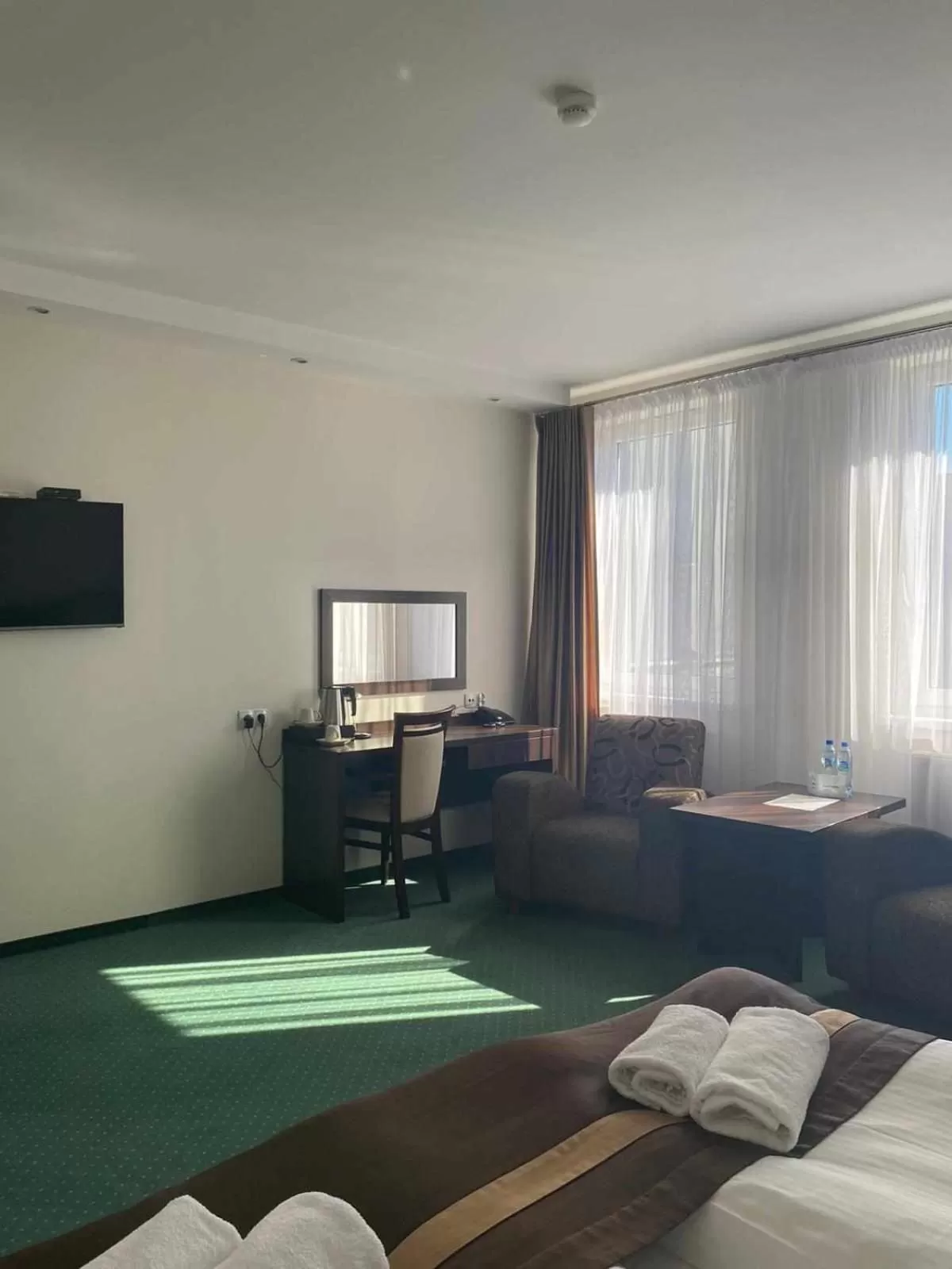 Bed in Hotel Maraton