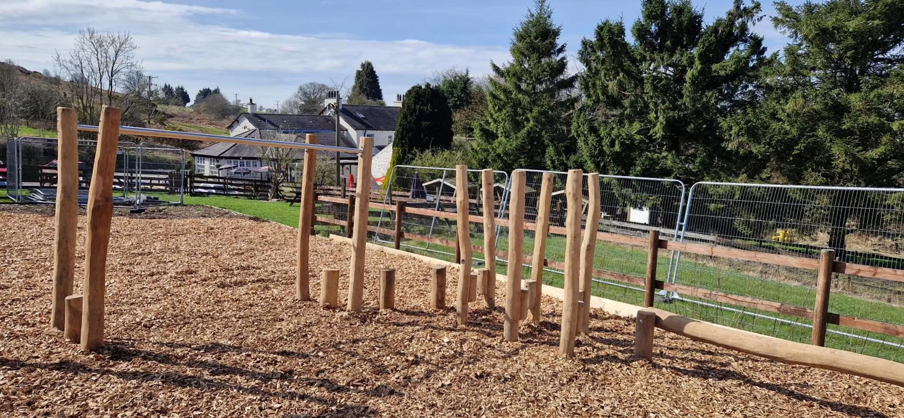 Children play ground in Station Inn B&B