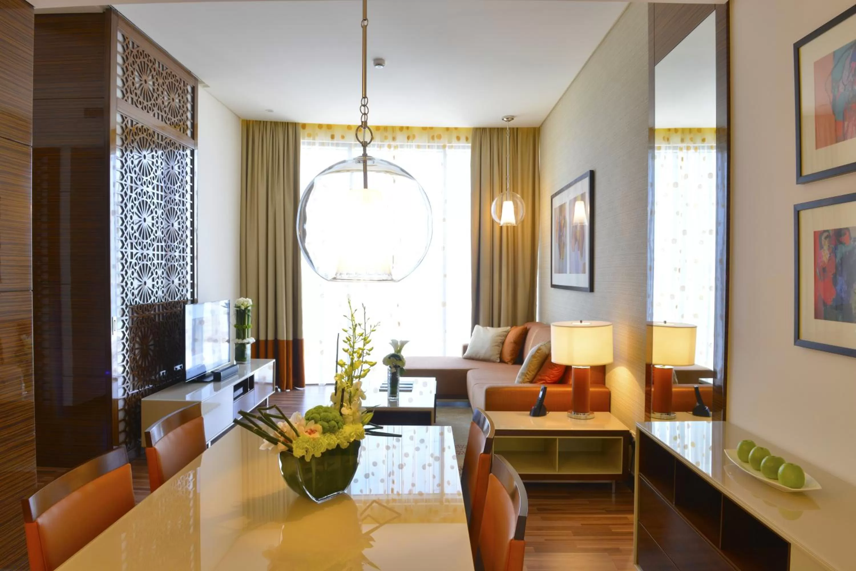Living room in Fraser Suites Diplomatic Area Bahrain