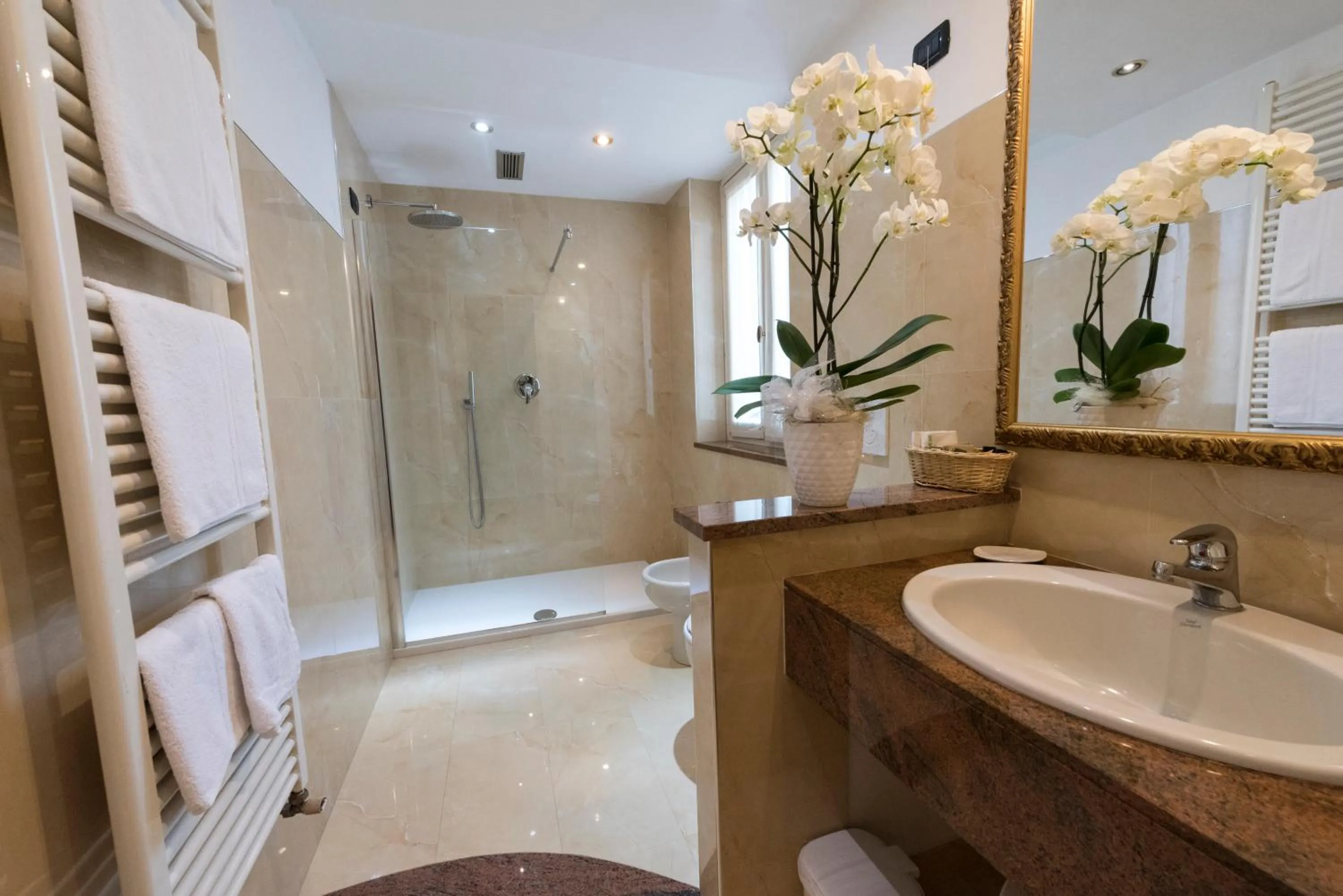 Garden view in Locanda La Posta