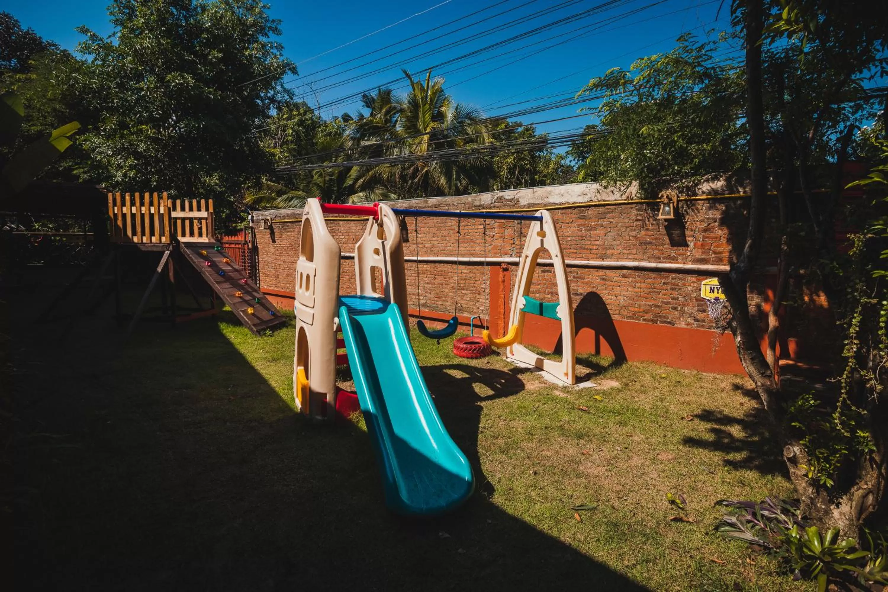 Children play ground in Joy's House & Tour